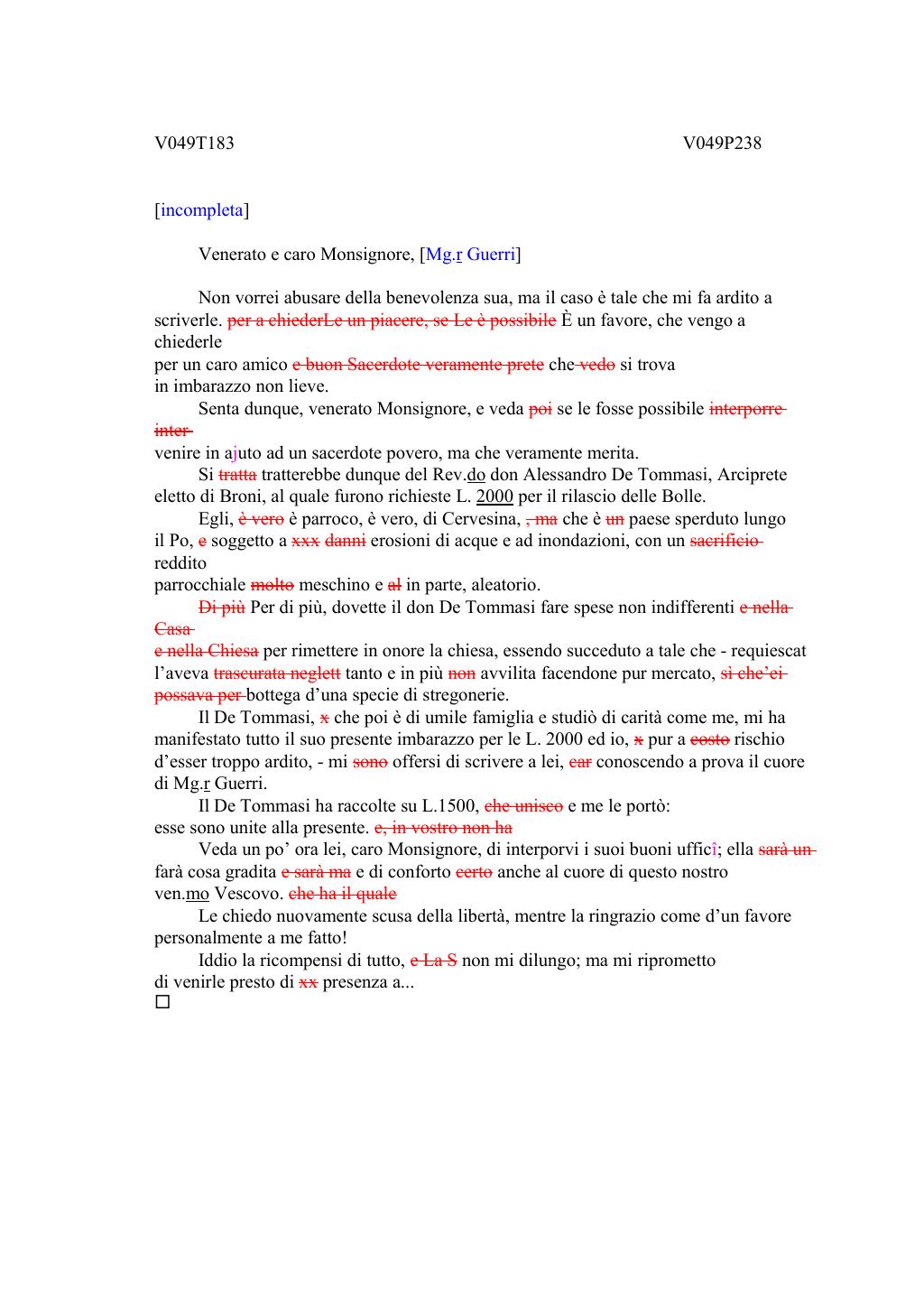 Scritti. Volume 049, pagina 262