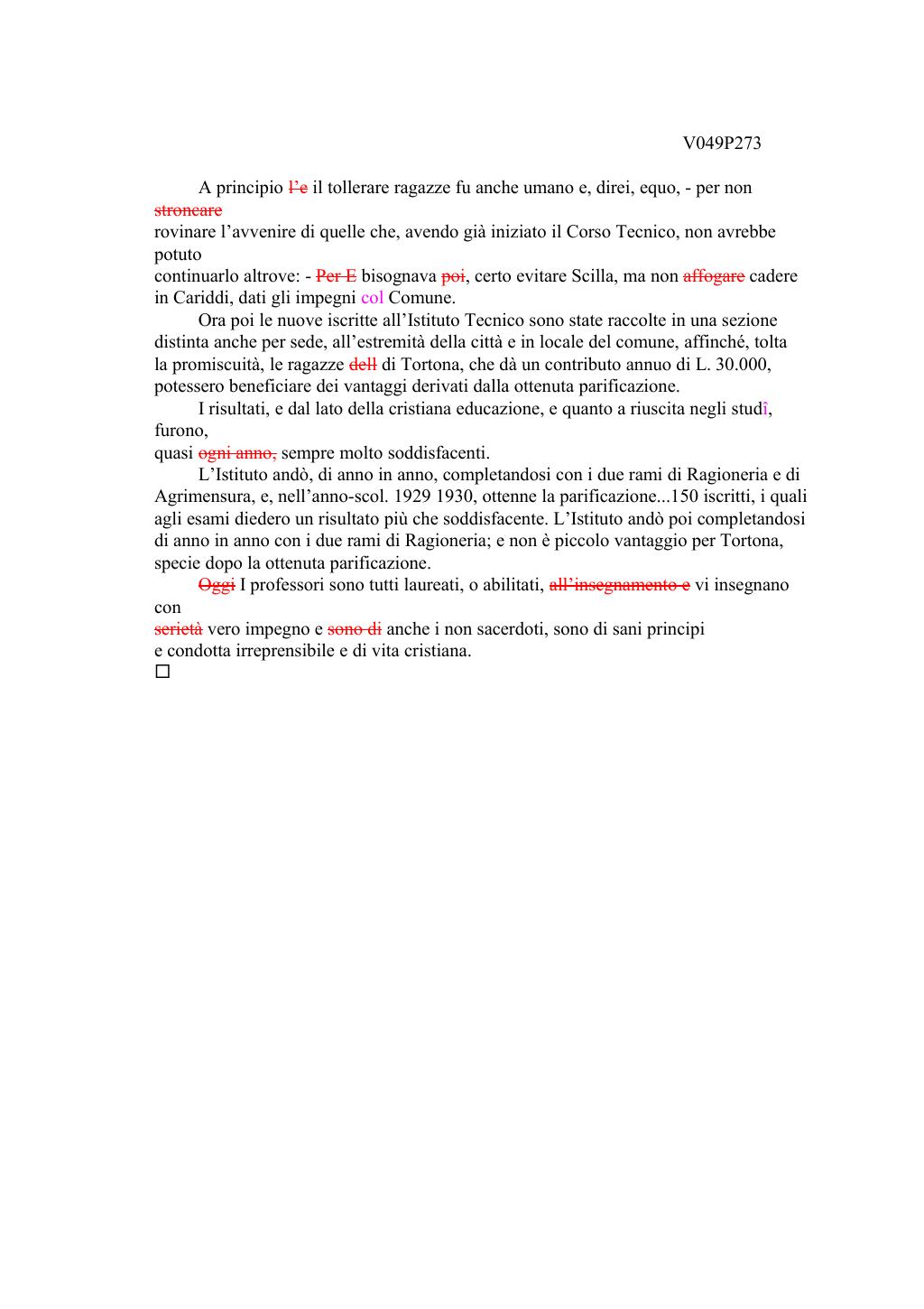 Scritti. Volume 049, pagina 301