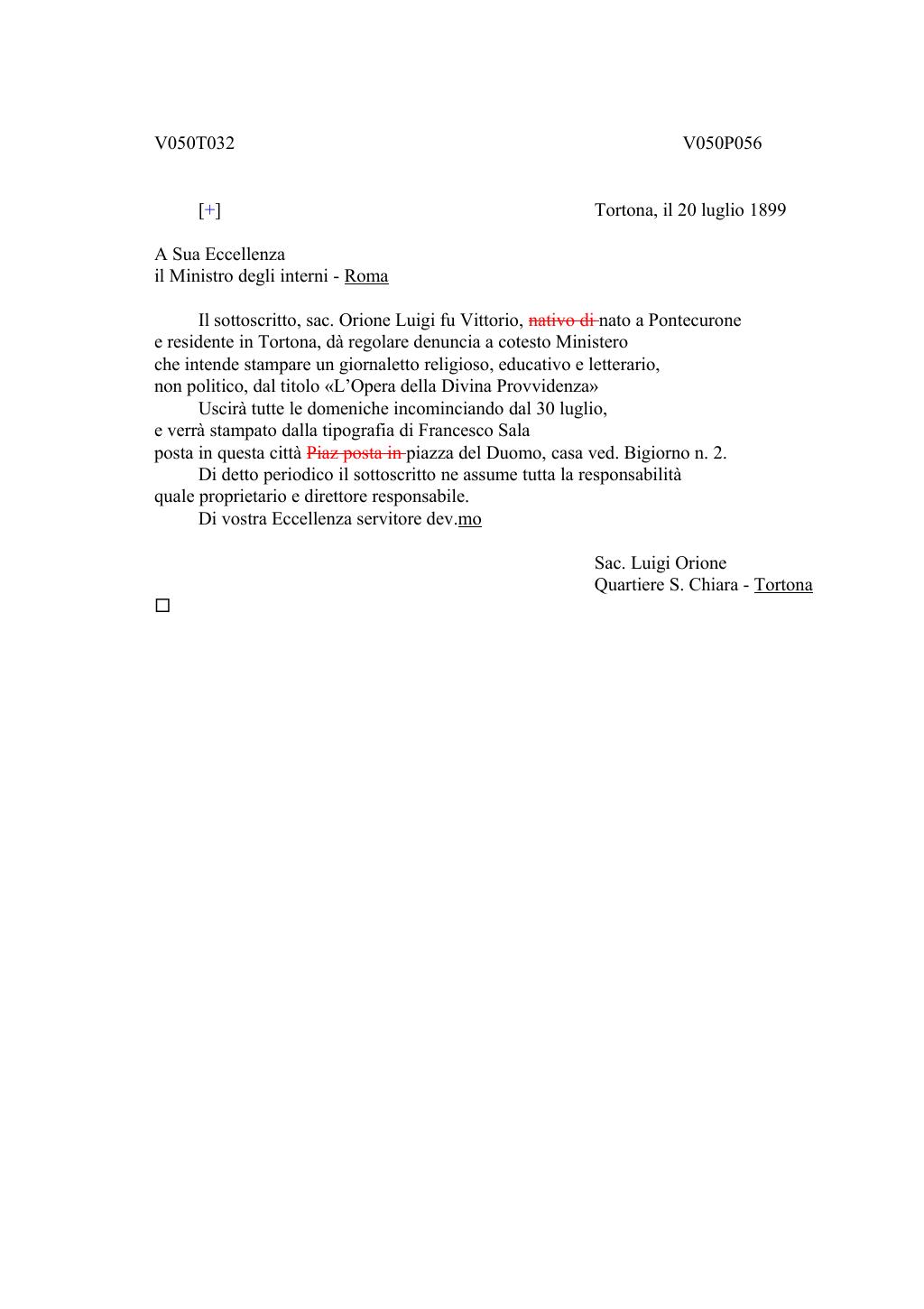 Scritti. Volume 050, pagina 058