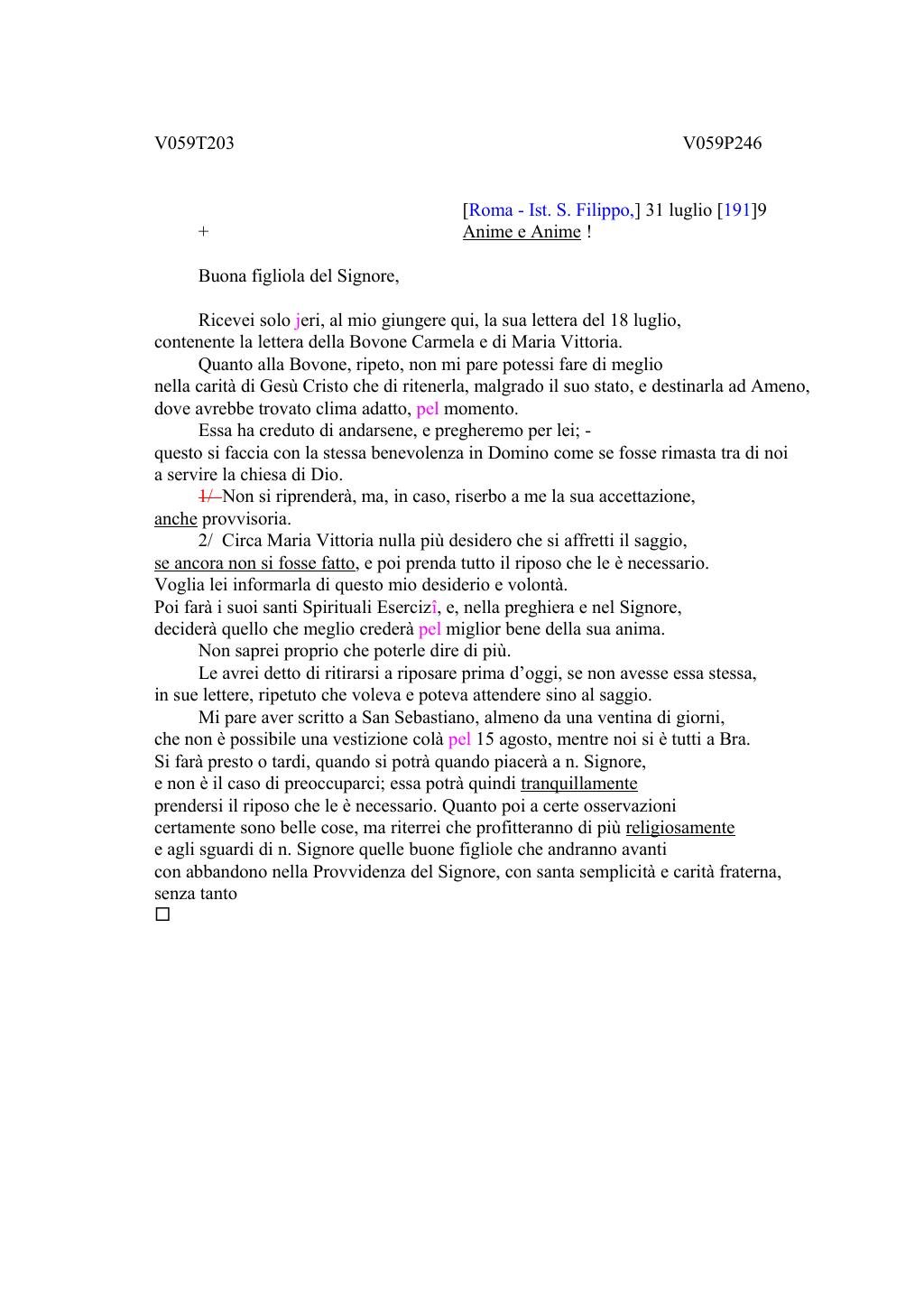 Scritti. Volume 059, pagina 261