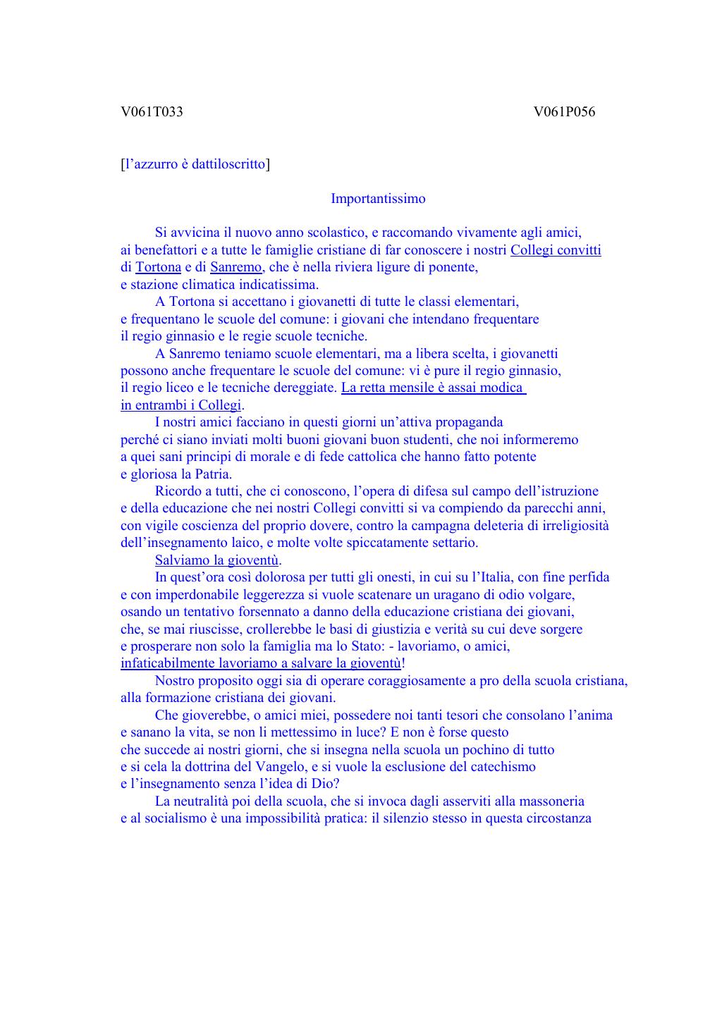 Scritti. Volume 061, pagina 062