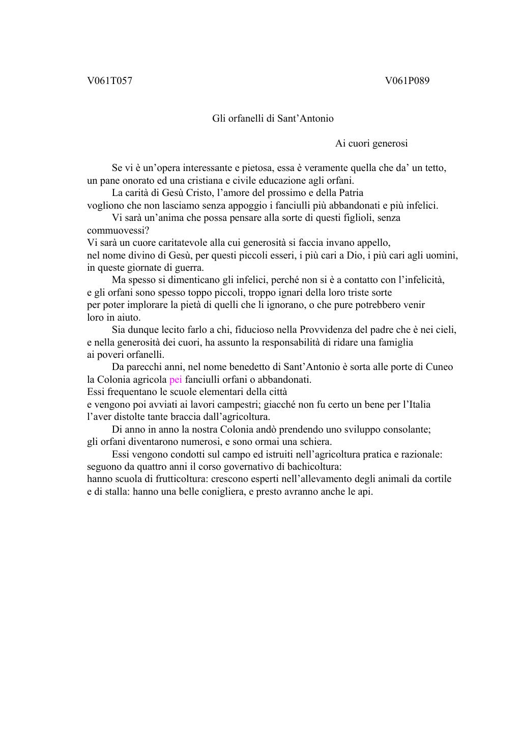 Scritti. Volume 061, pagina 099