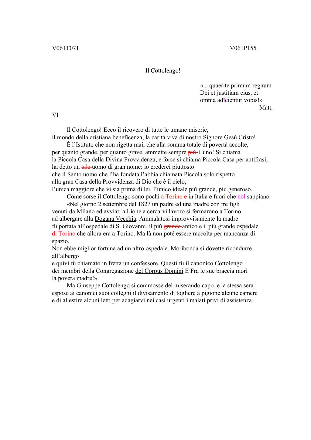 Scritti. Volume 061, pagina 174