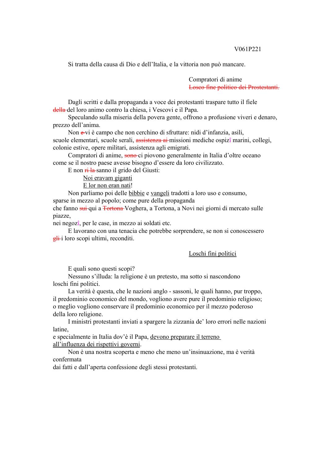Scritti. Volume 061, pagina 239