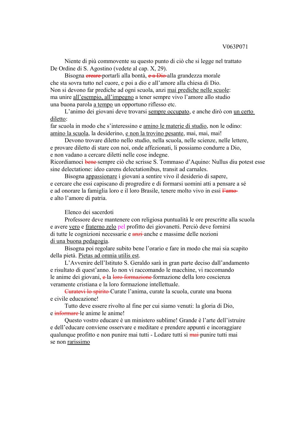 Scritti. Volume 063, pagina 074