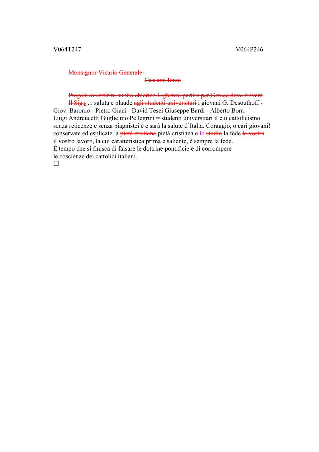 Scritti. Volume 064, pagina 292