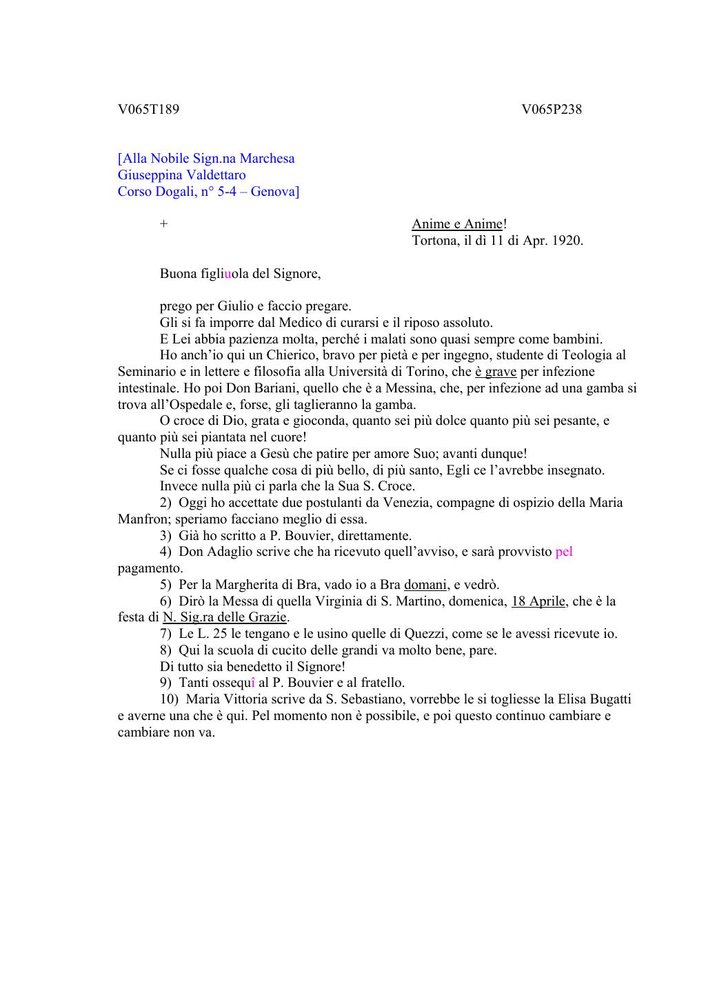 Scritti. Volume 065, pagina 262
