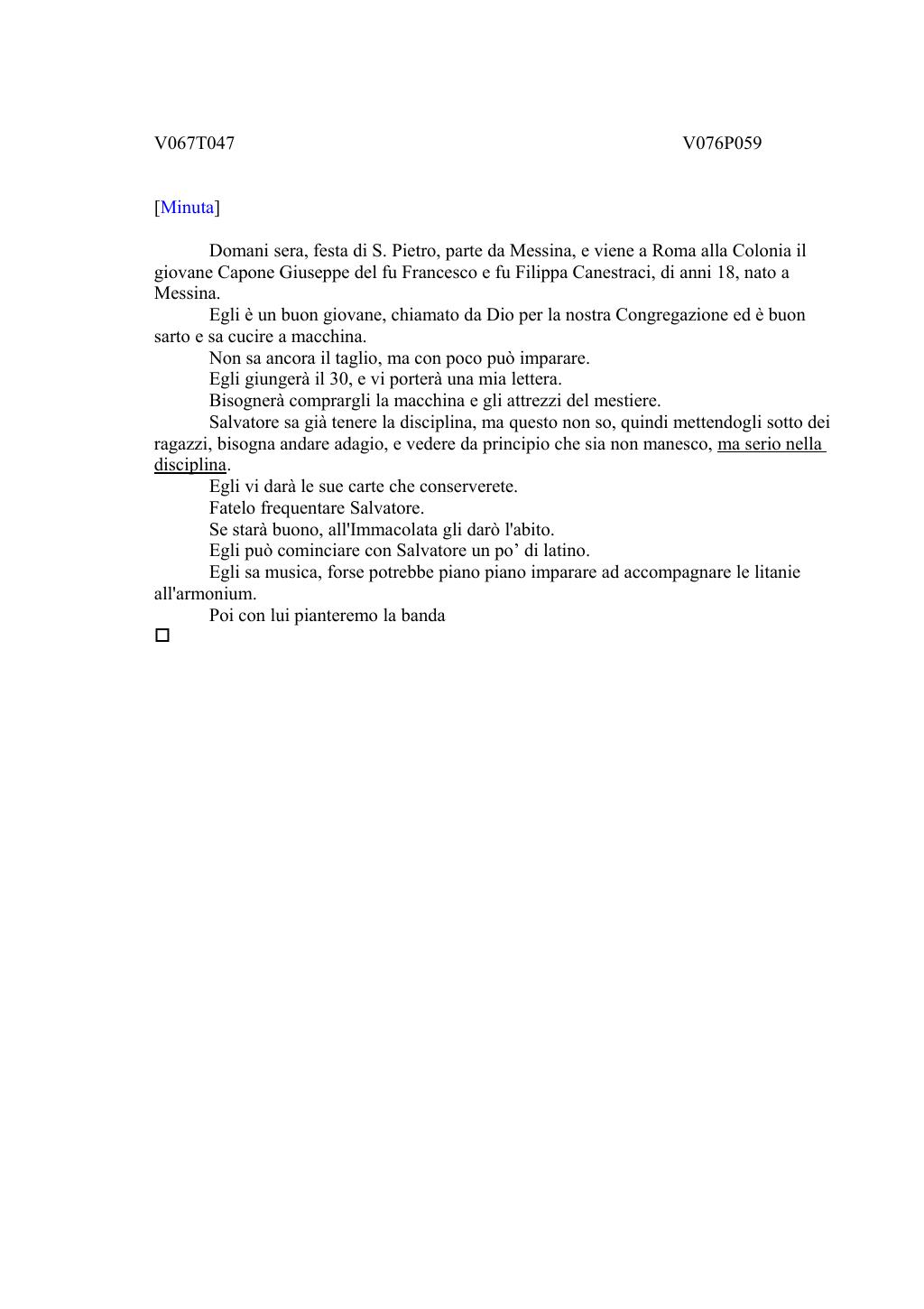 Scritti. Volume 067, pagina 061
