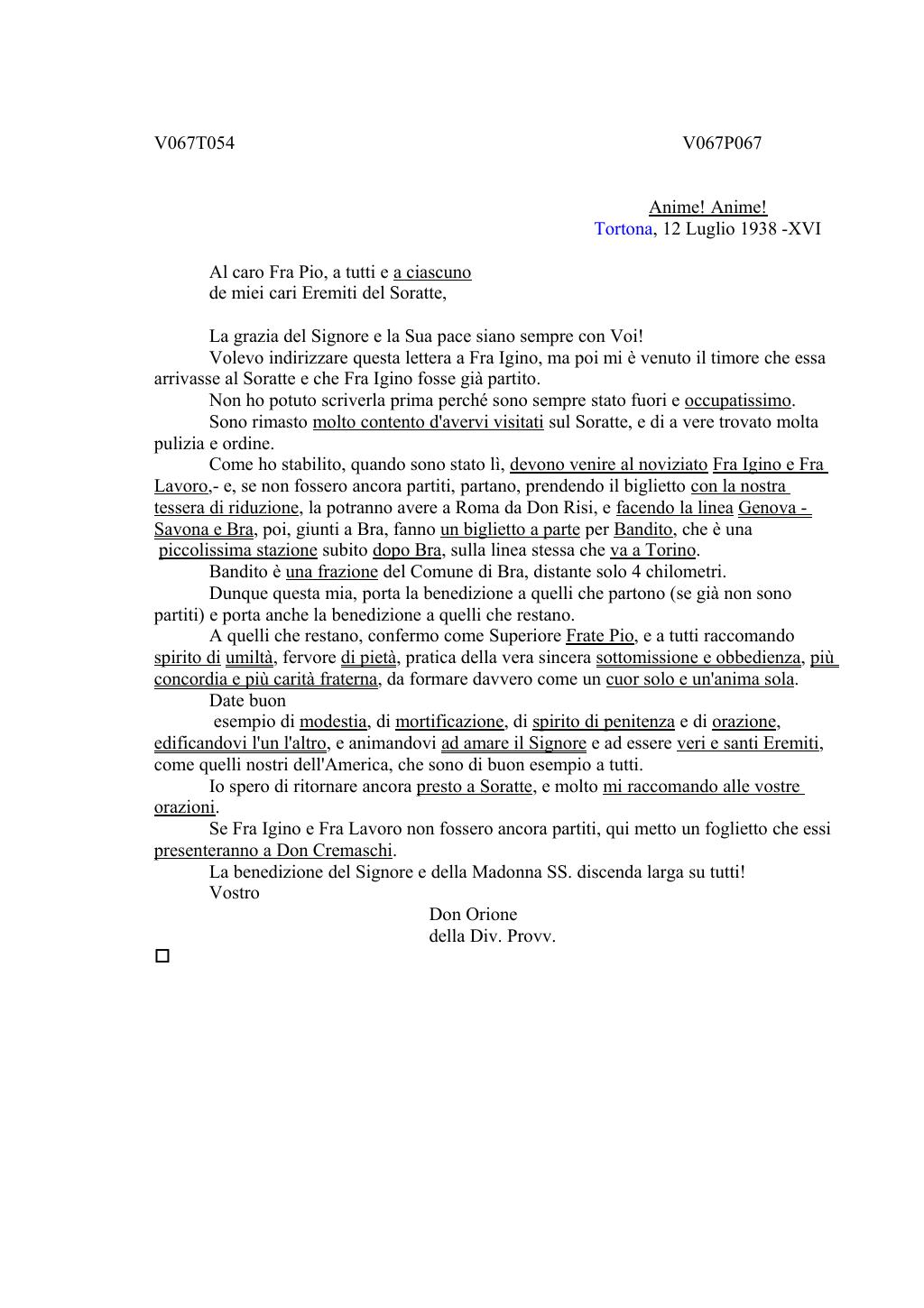 Scritti. Volume 067, pagina 069