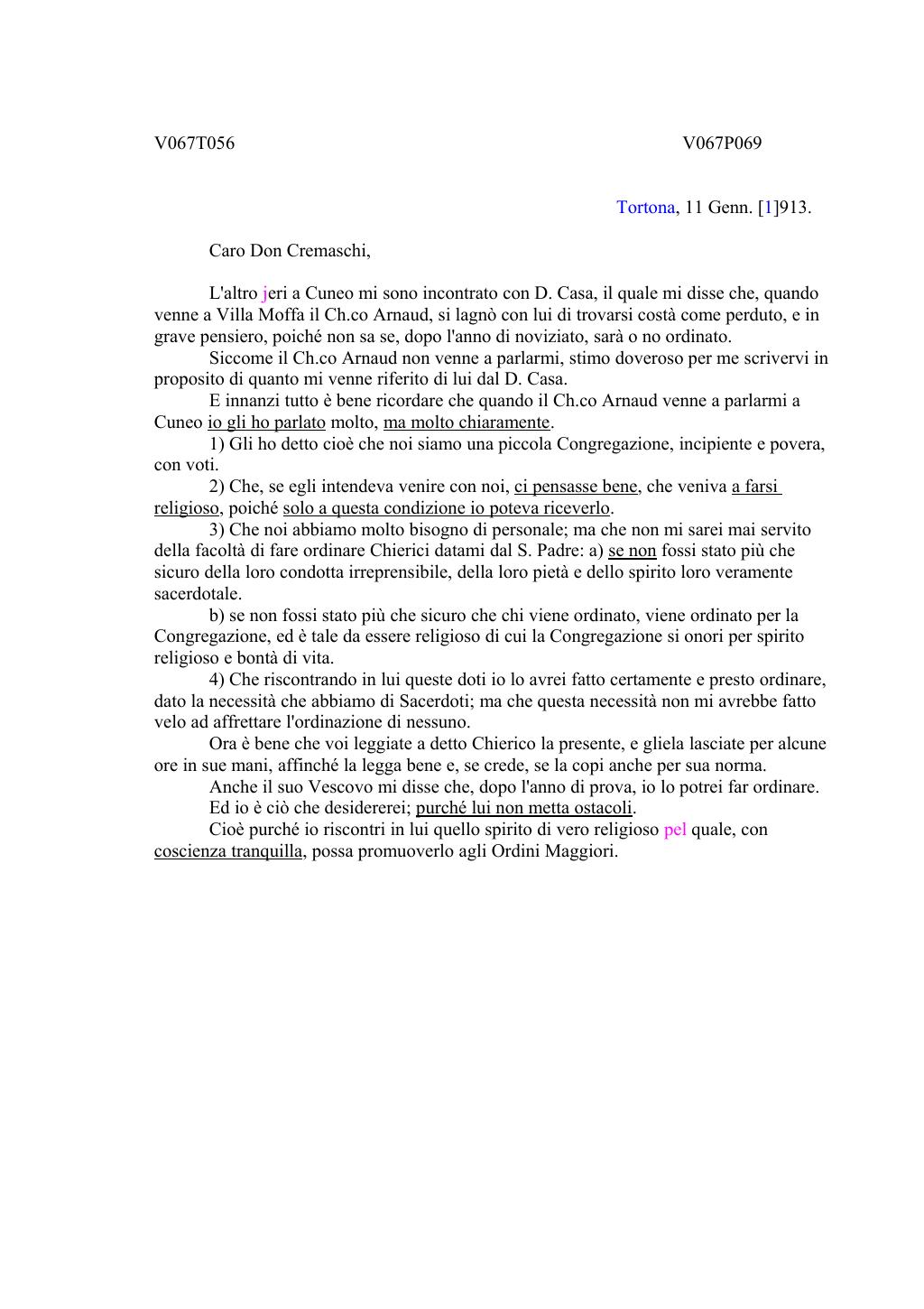 Scritti. Volume 067, pagina 071