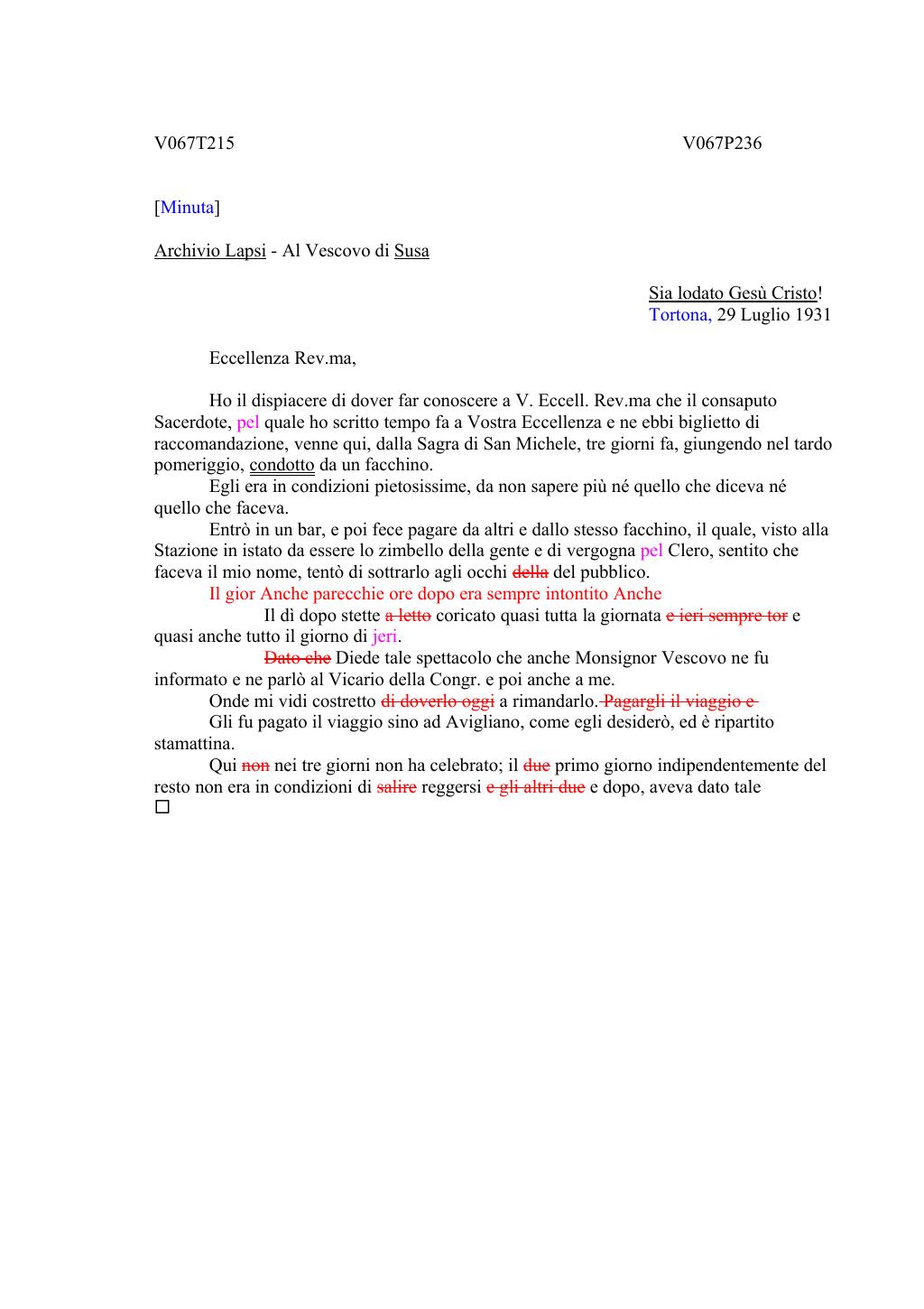 Scritti. Volume 067, pagina 261