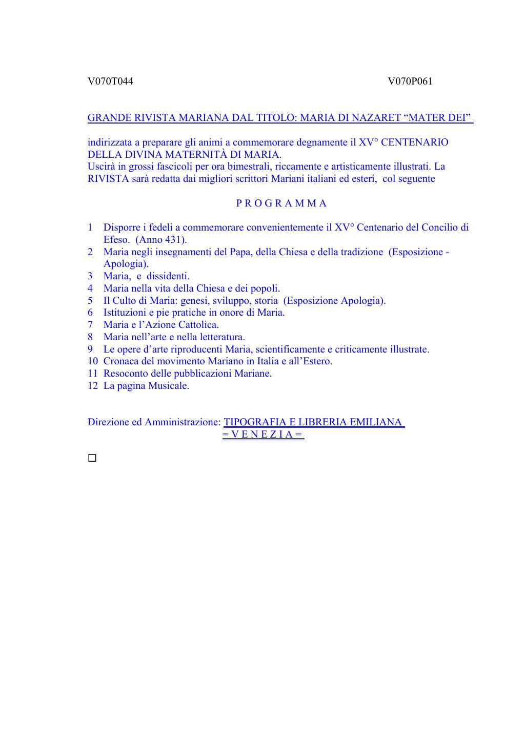 Scritti. Volume 070, pagina 071