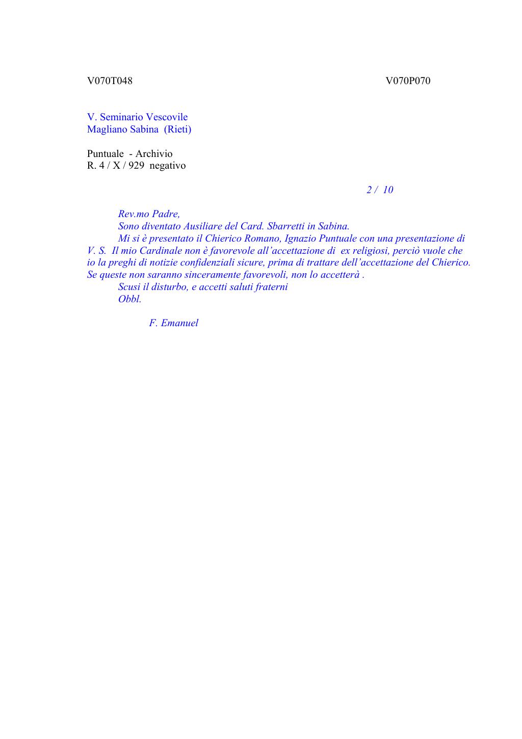 Scritti. Volume 070, pagina 079