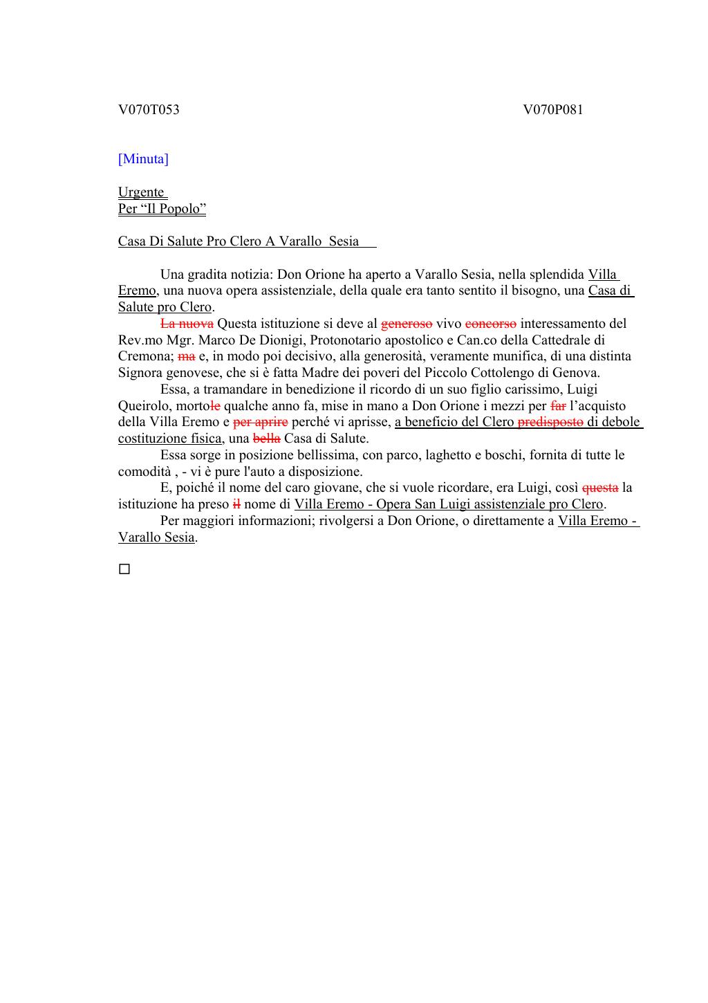 Scritti. Volume 070, pagina 088