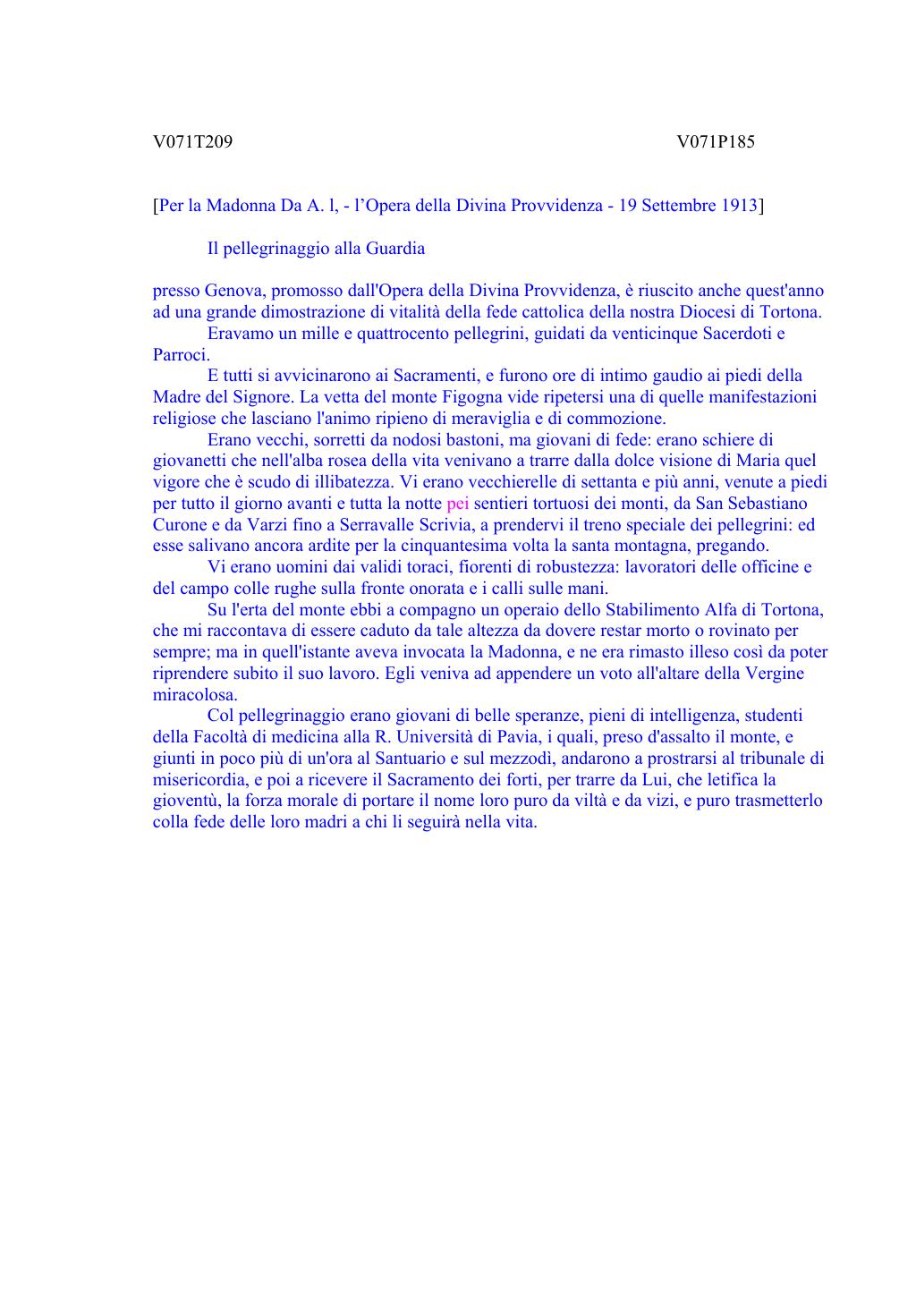Scritti. Volume 071, pagina 261