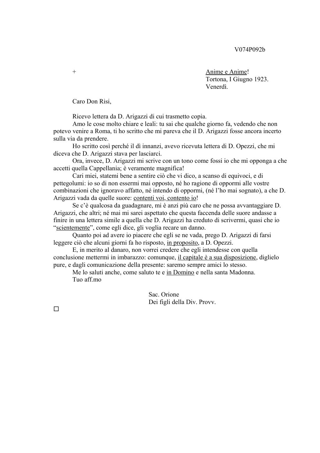 Scritti. Volume 074, pagina 074