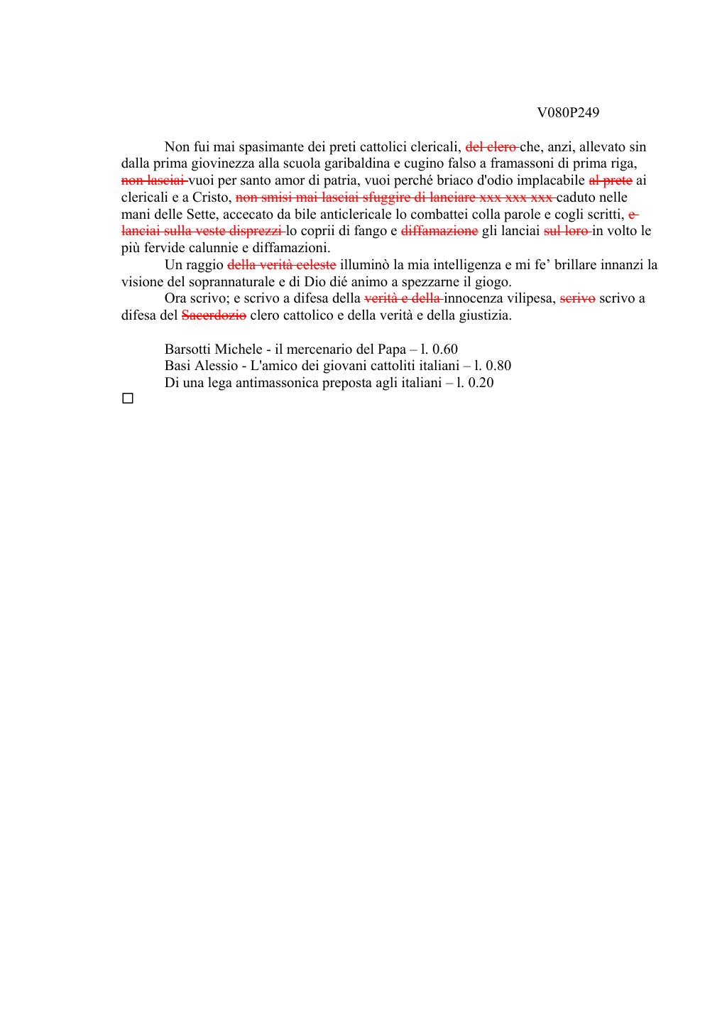 Scritti. Volume 080, pagina 263