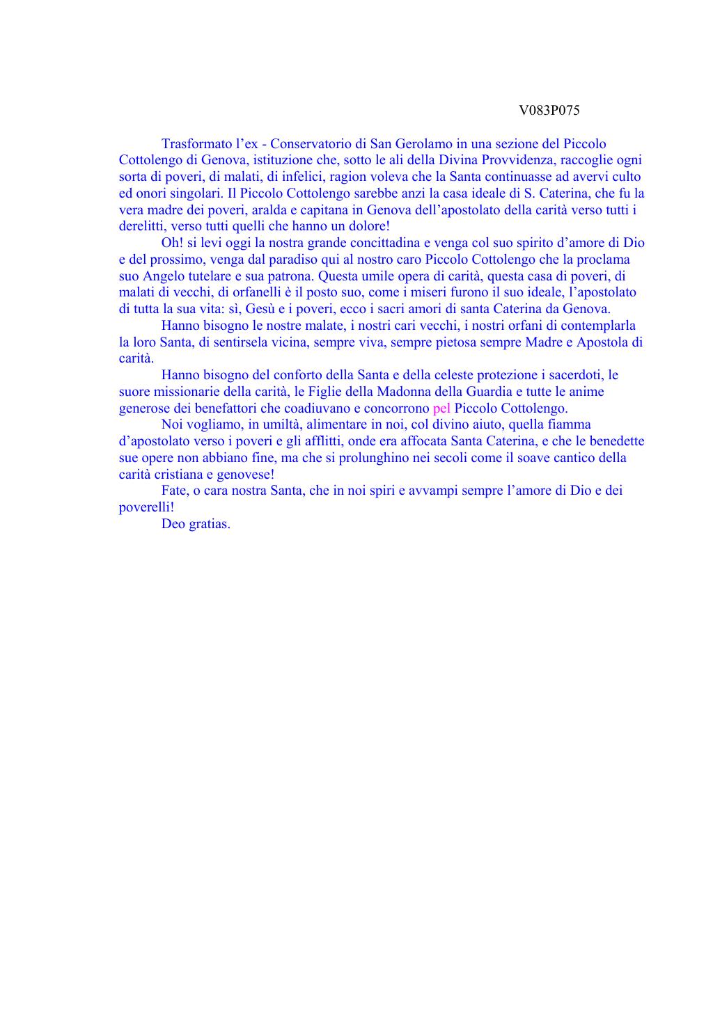 Scritti. Volume 083, pagina 076