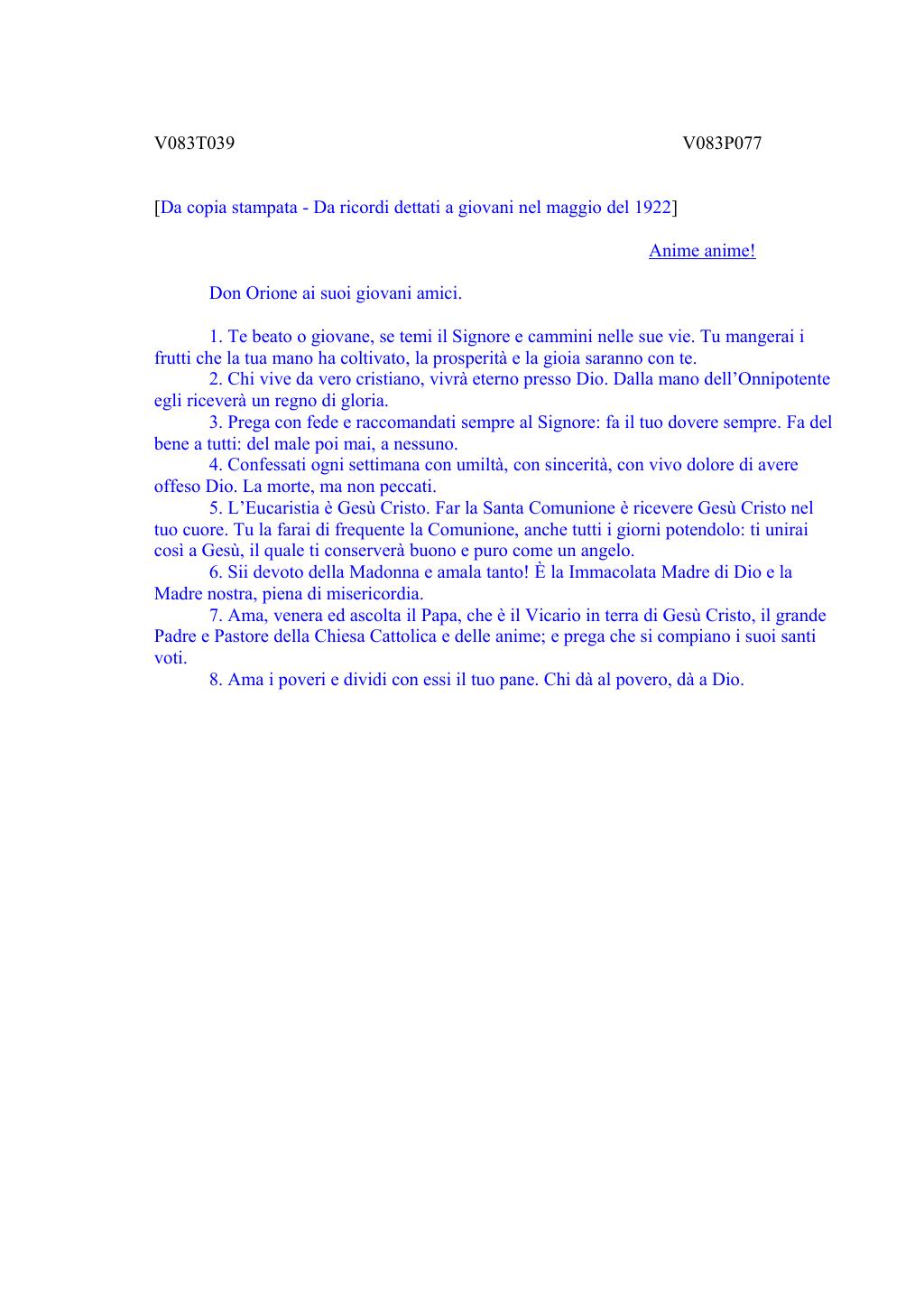 Scritti. Volume 083, pagina 078