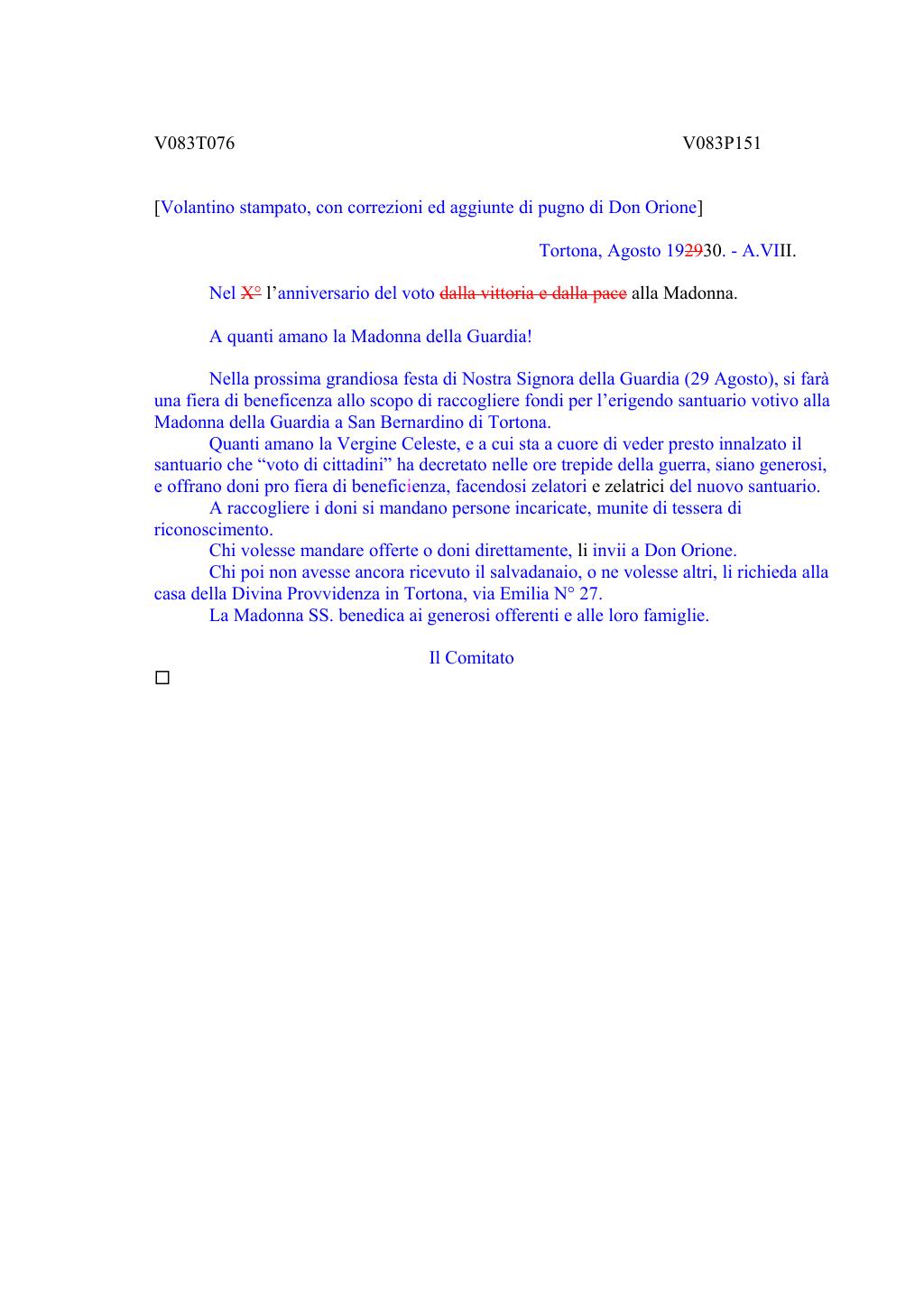 Scritti. Volume 083, pagina 151