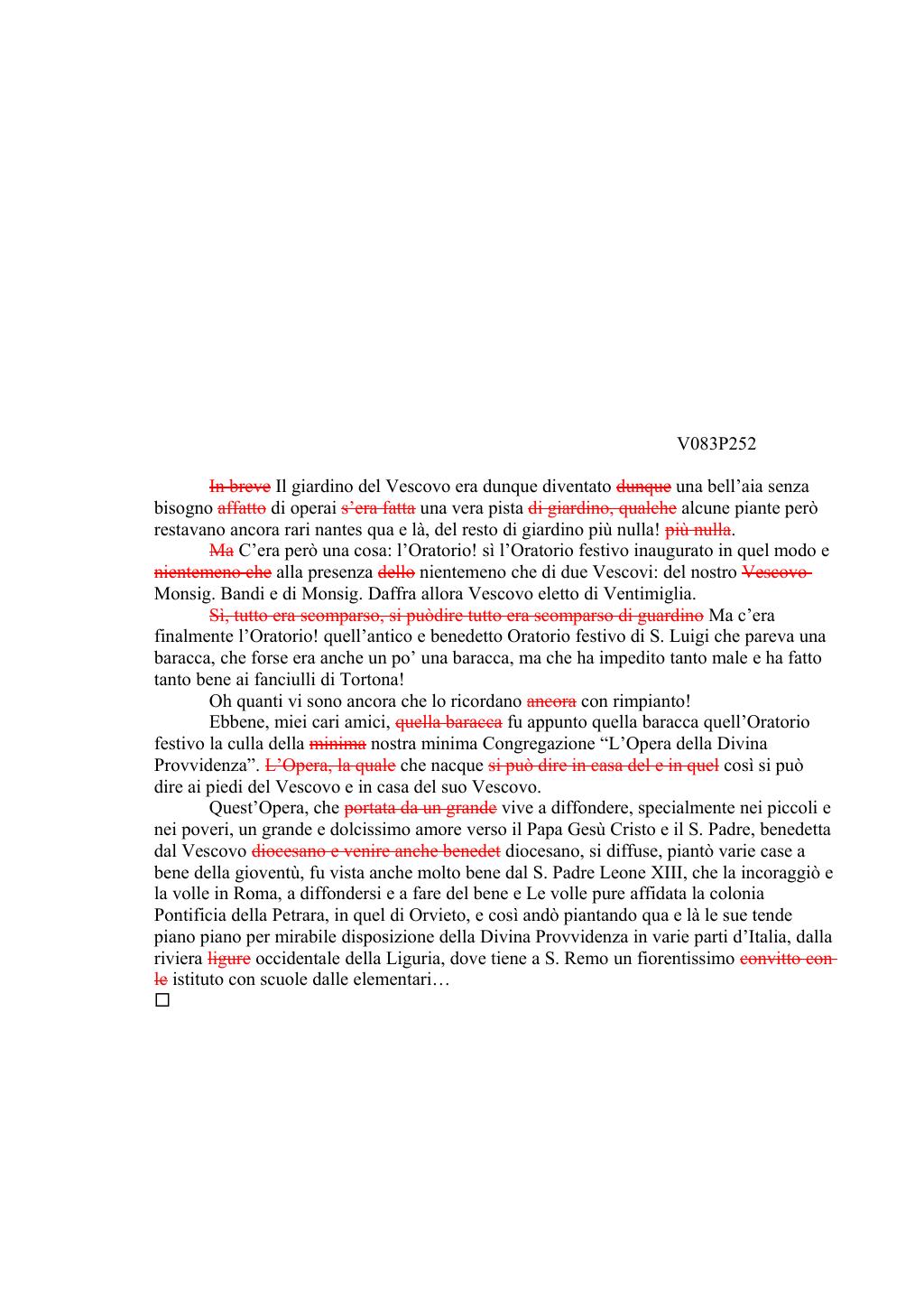 Scritti. Volume 083, pagina 261