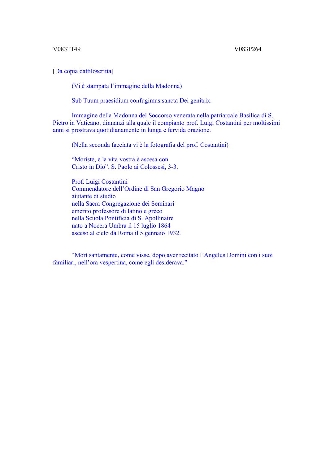 Scritti. Volume 083, pagina 274