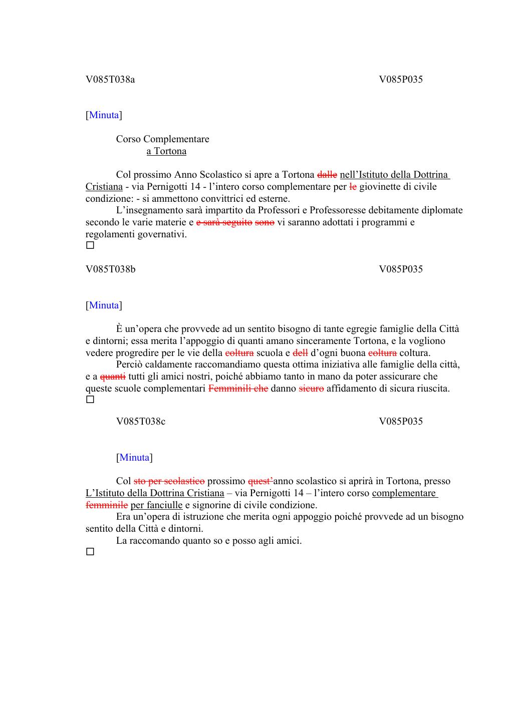 Scritti. Volume 085, pagina 043