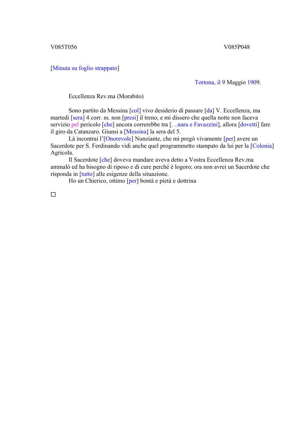 Scritti. Volume 085, pagina 061