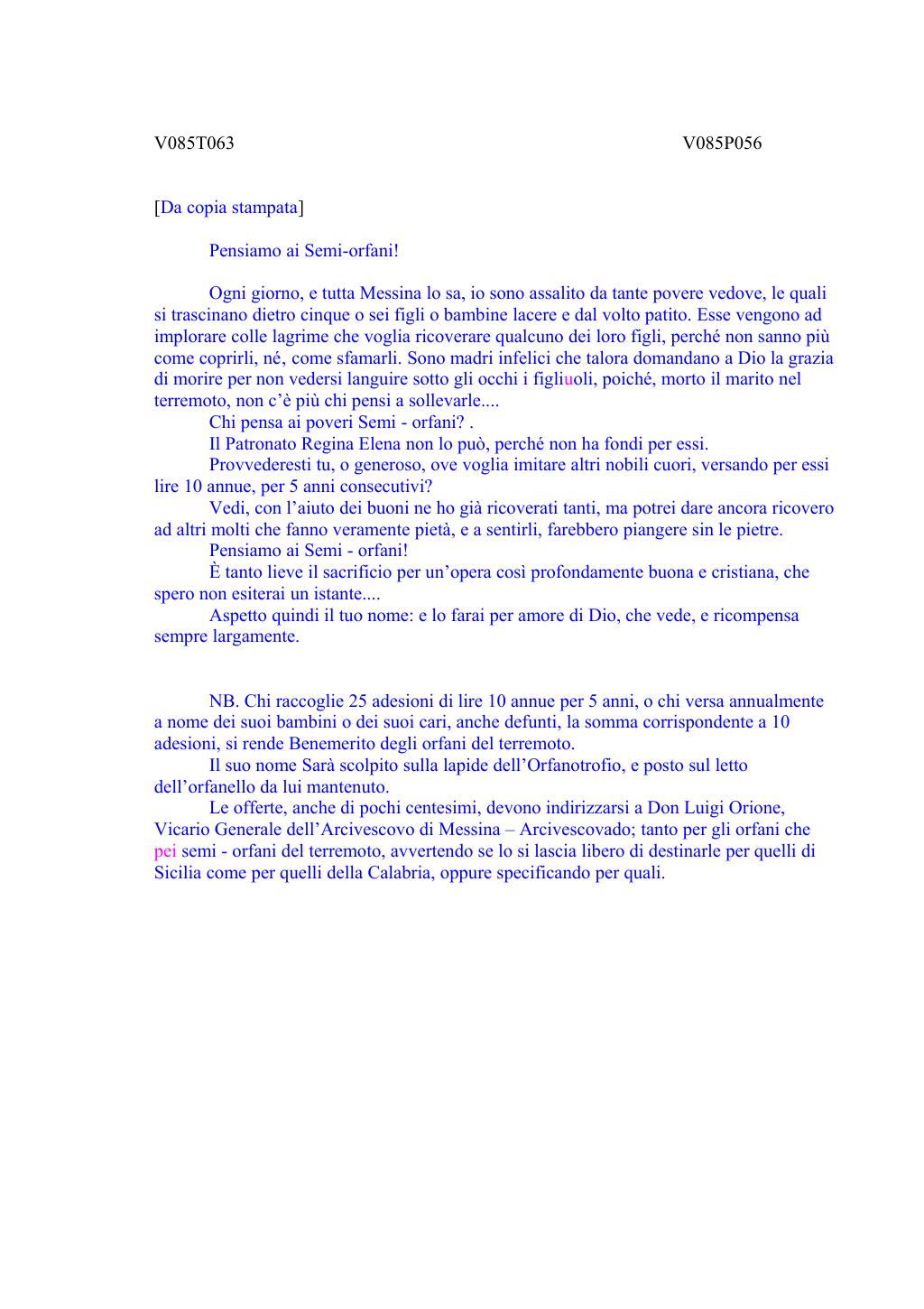 Scritti. Volume 085, pagina 069