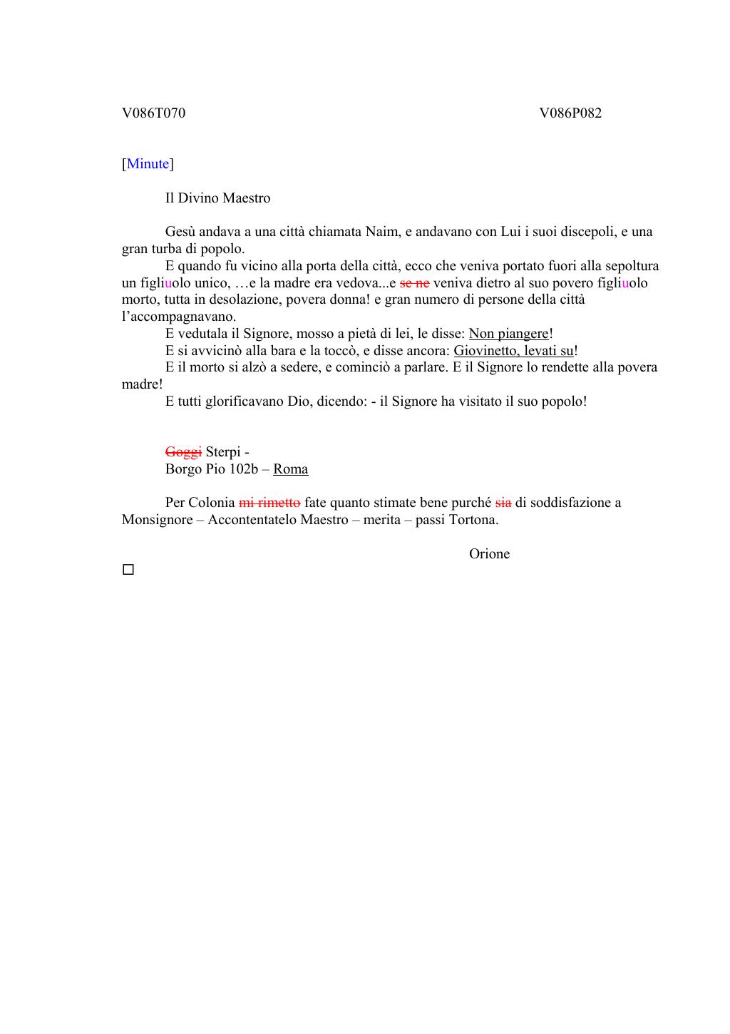 Scritti. Volume 086, pagina 087