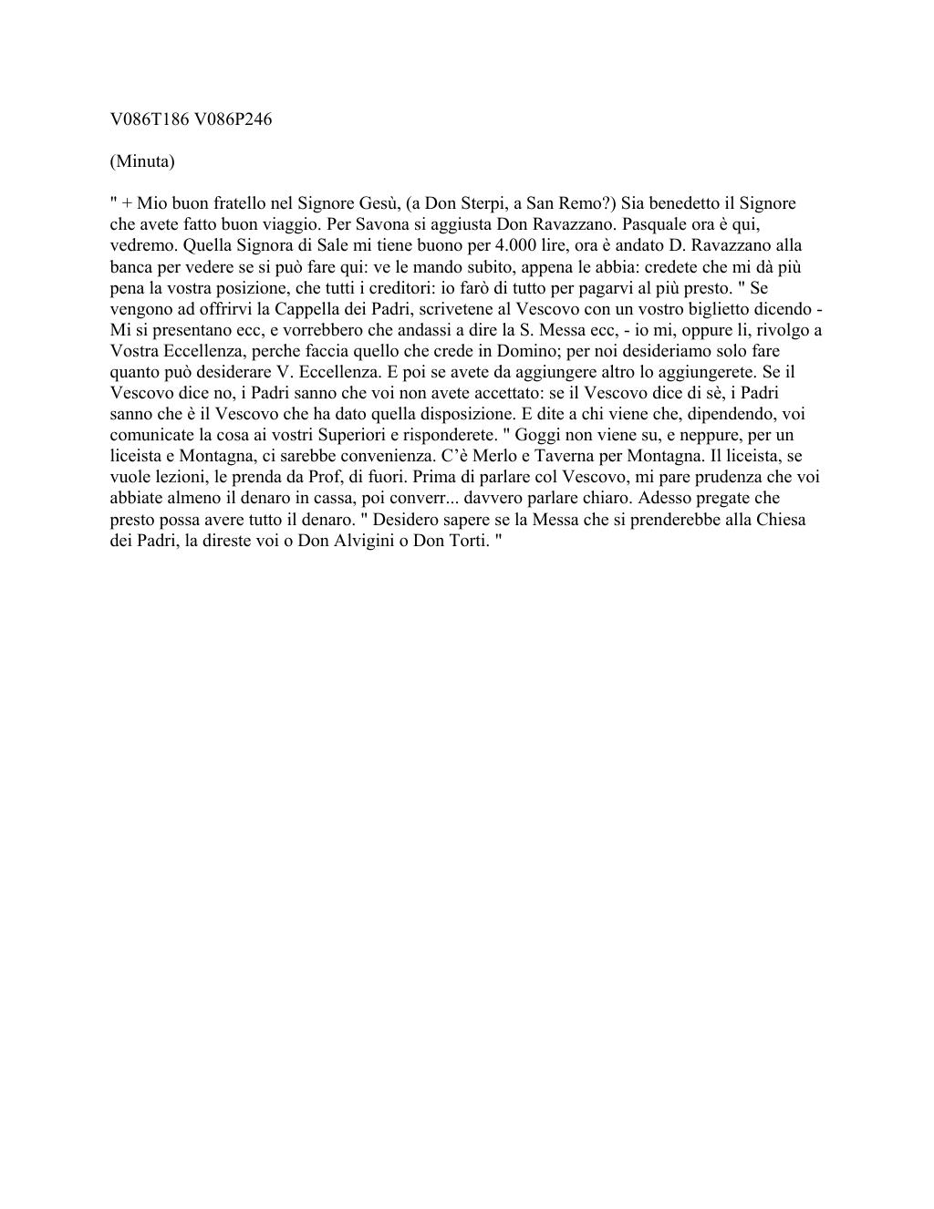 Scritti. Volume 086, pagina 274