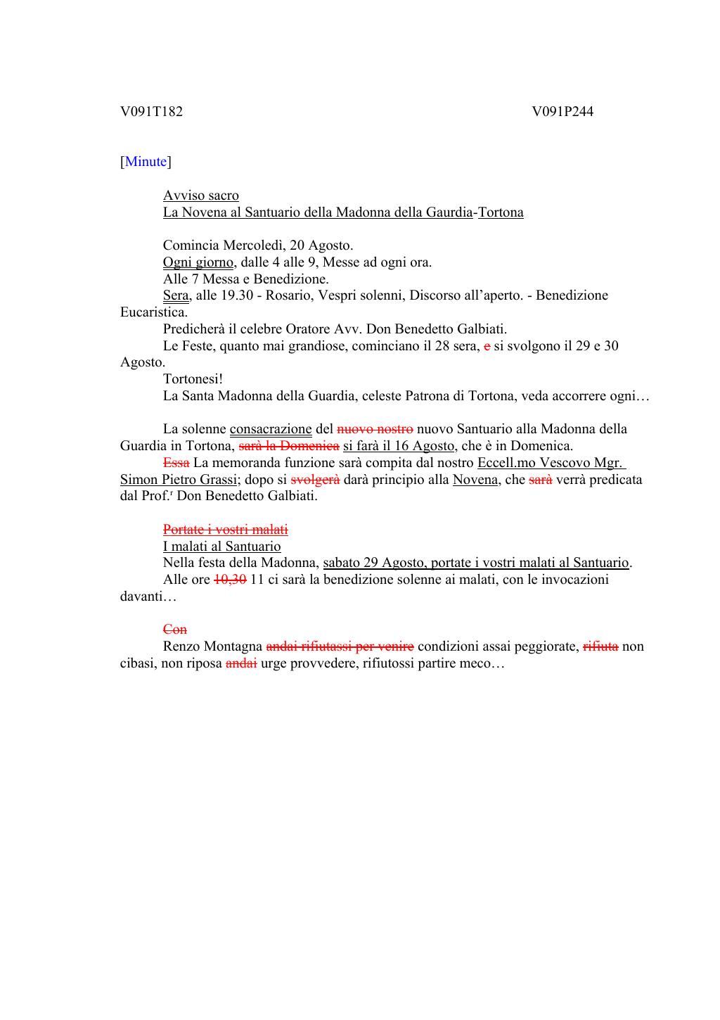 Scritti. Volume 091, pagina 262