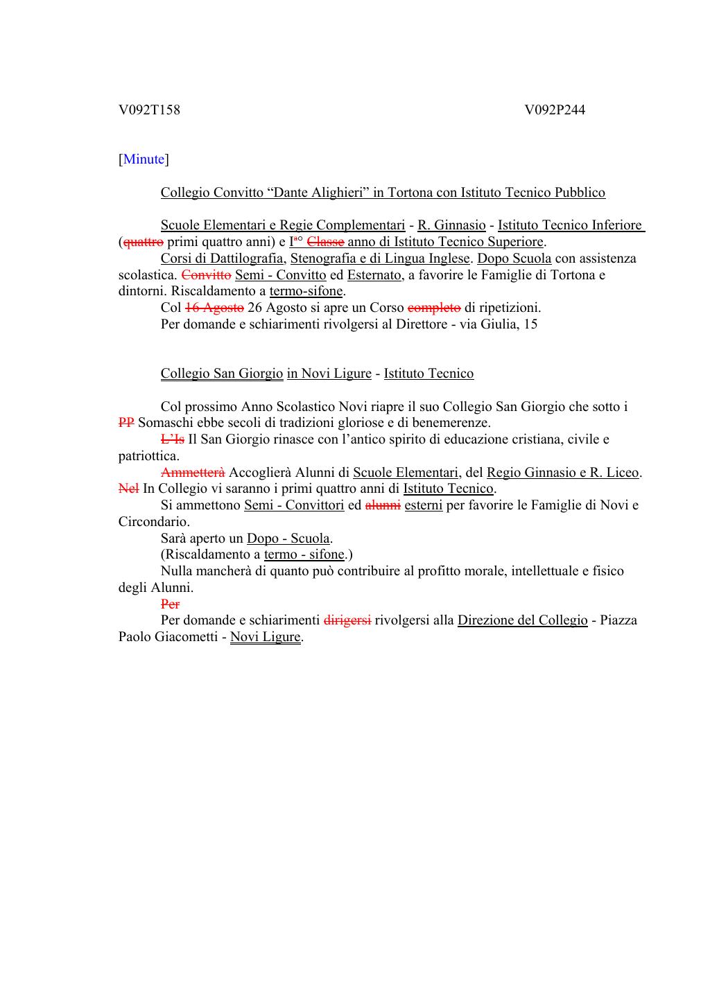 Scritti. Volume 092, pagina 256