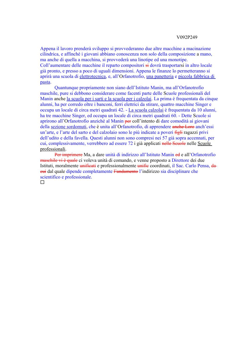 Scritti. Volume 092, pagina 261