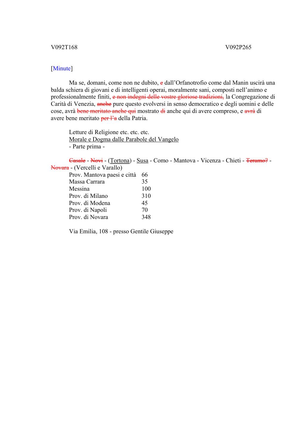 Scritti. Volume 092, pagina 277