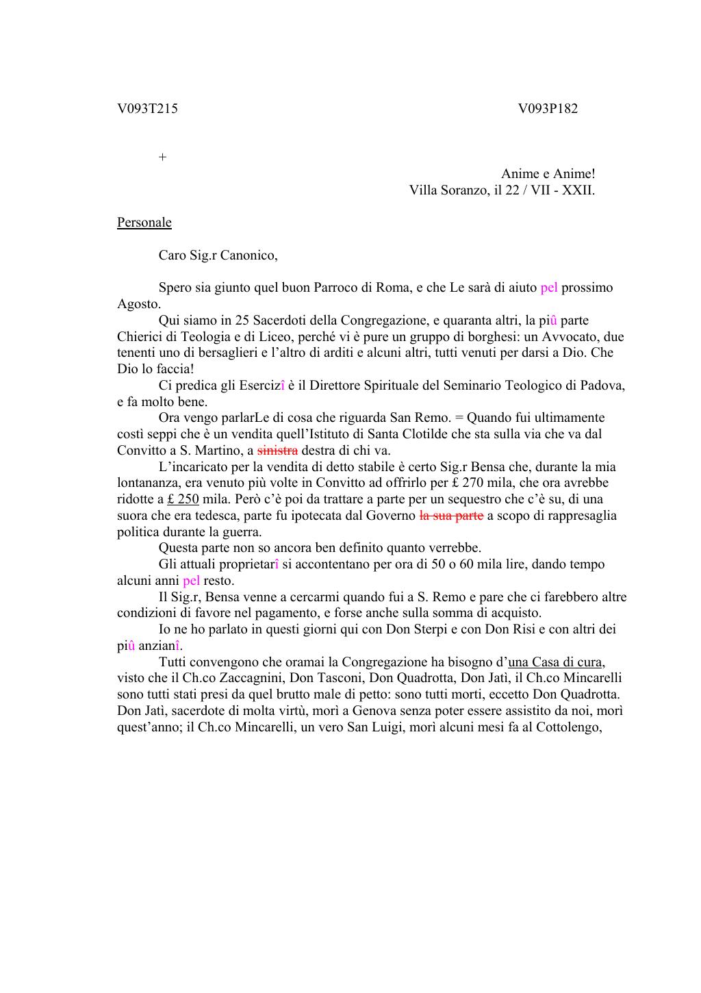 Scritti. Volume 093, pagina 274