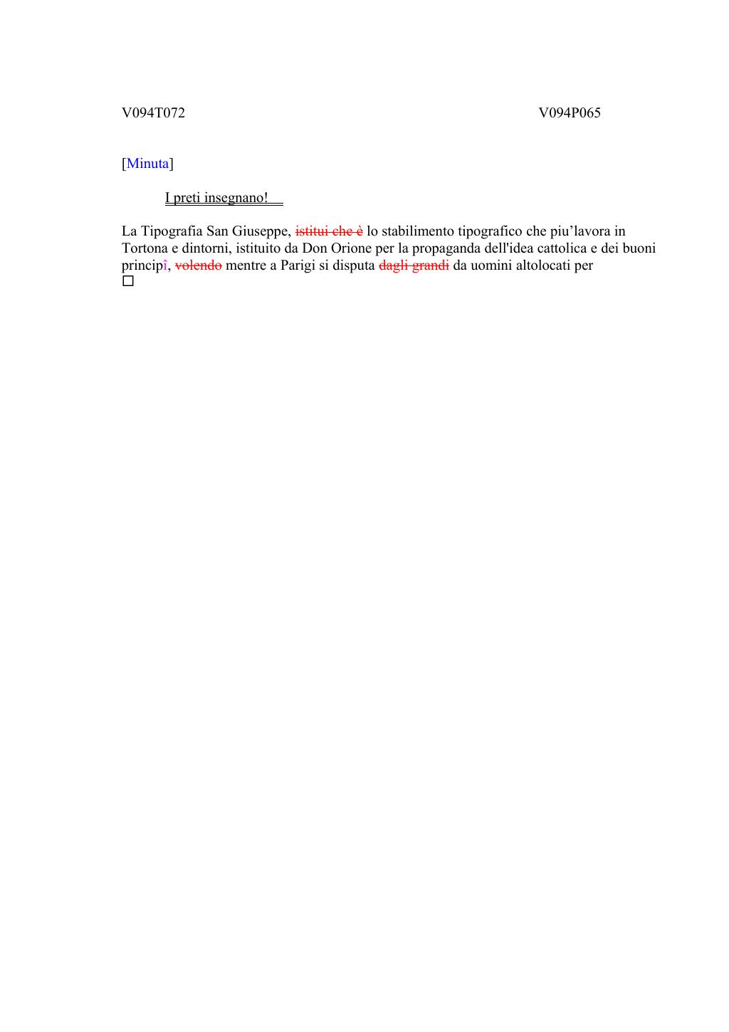 Scritti. Volume 094, pagina 099