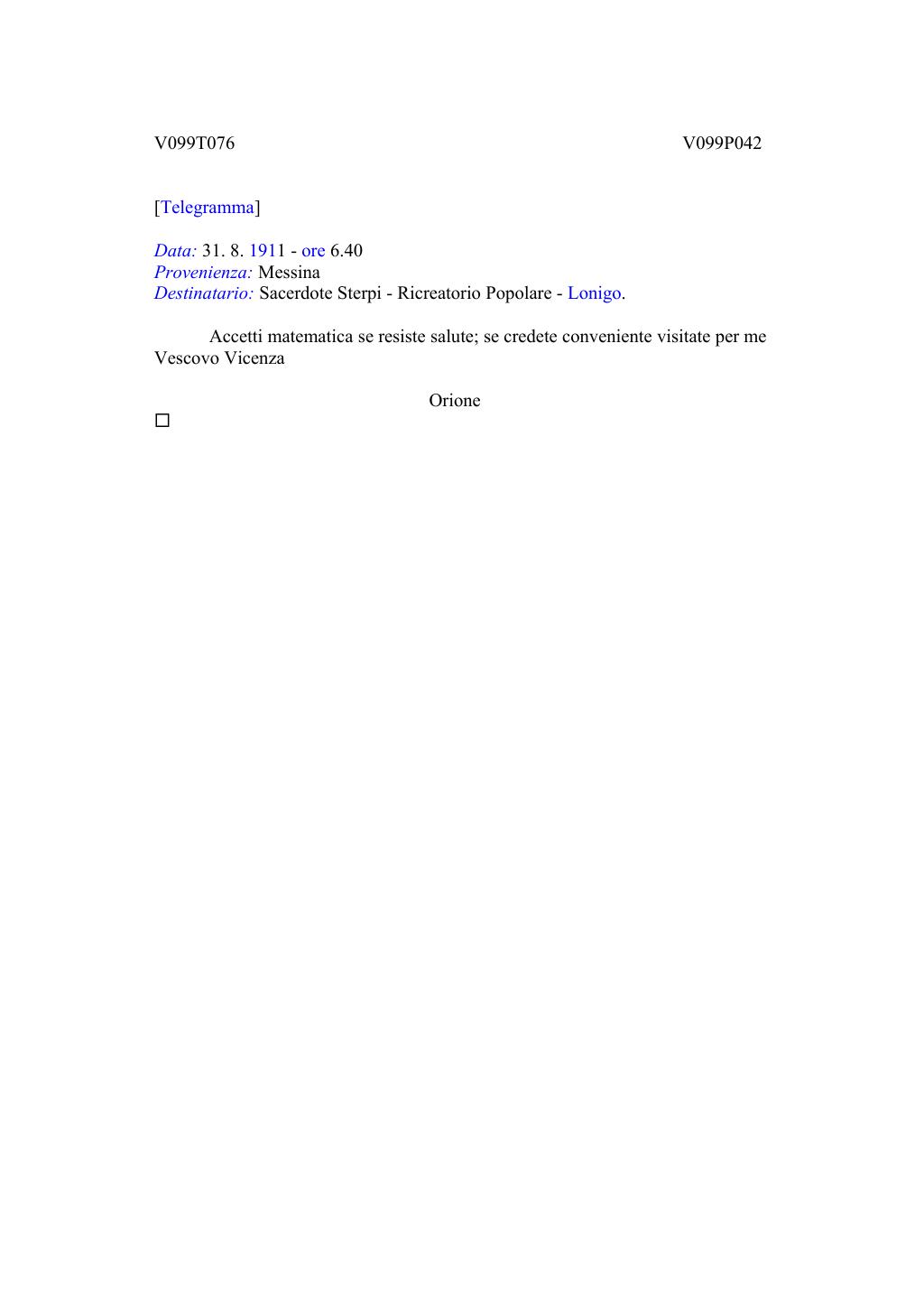 Scritti. Volume 099, pagina 099