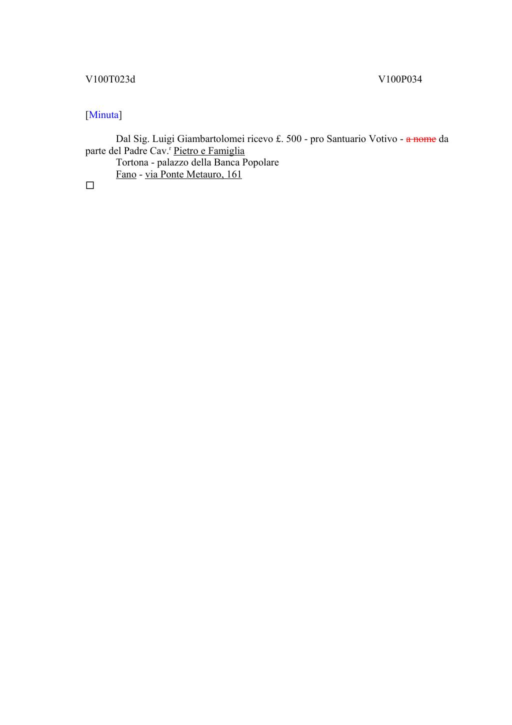 Scritti. Volume 100, pagina 070