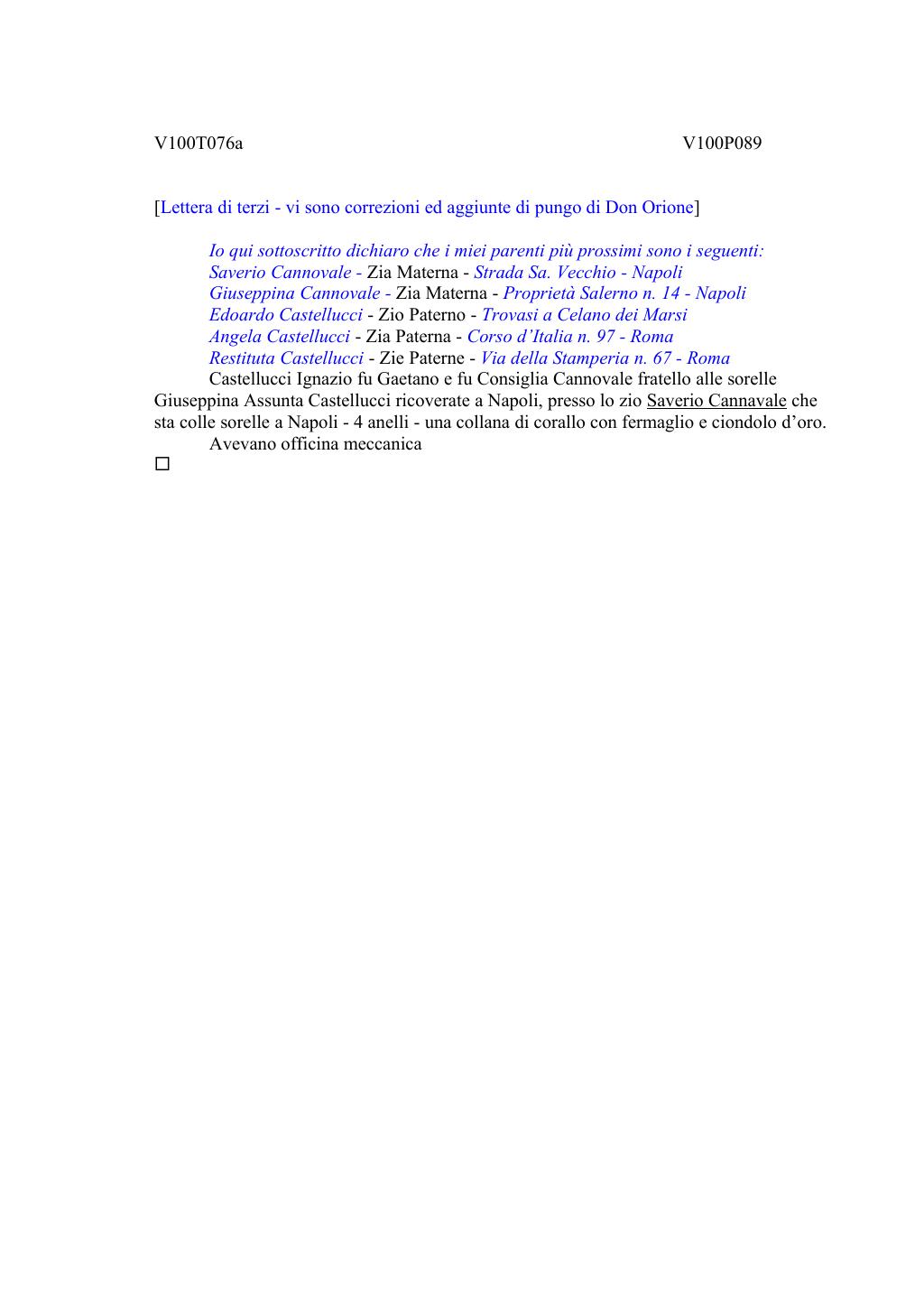 Scritti. Volume 100, pagina 189