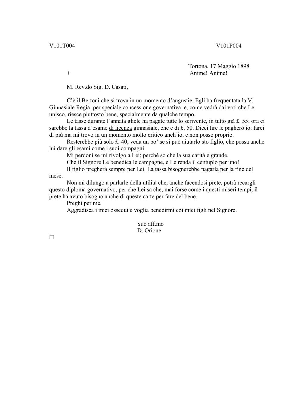 Scritti. Volume 101, pagina 006