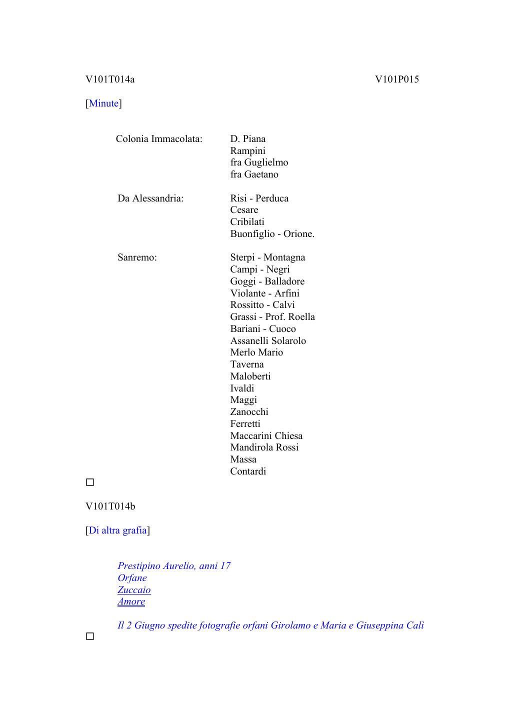 Scritti. Volume 101, pagina 018