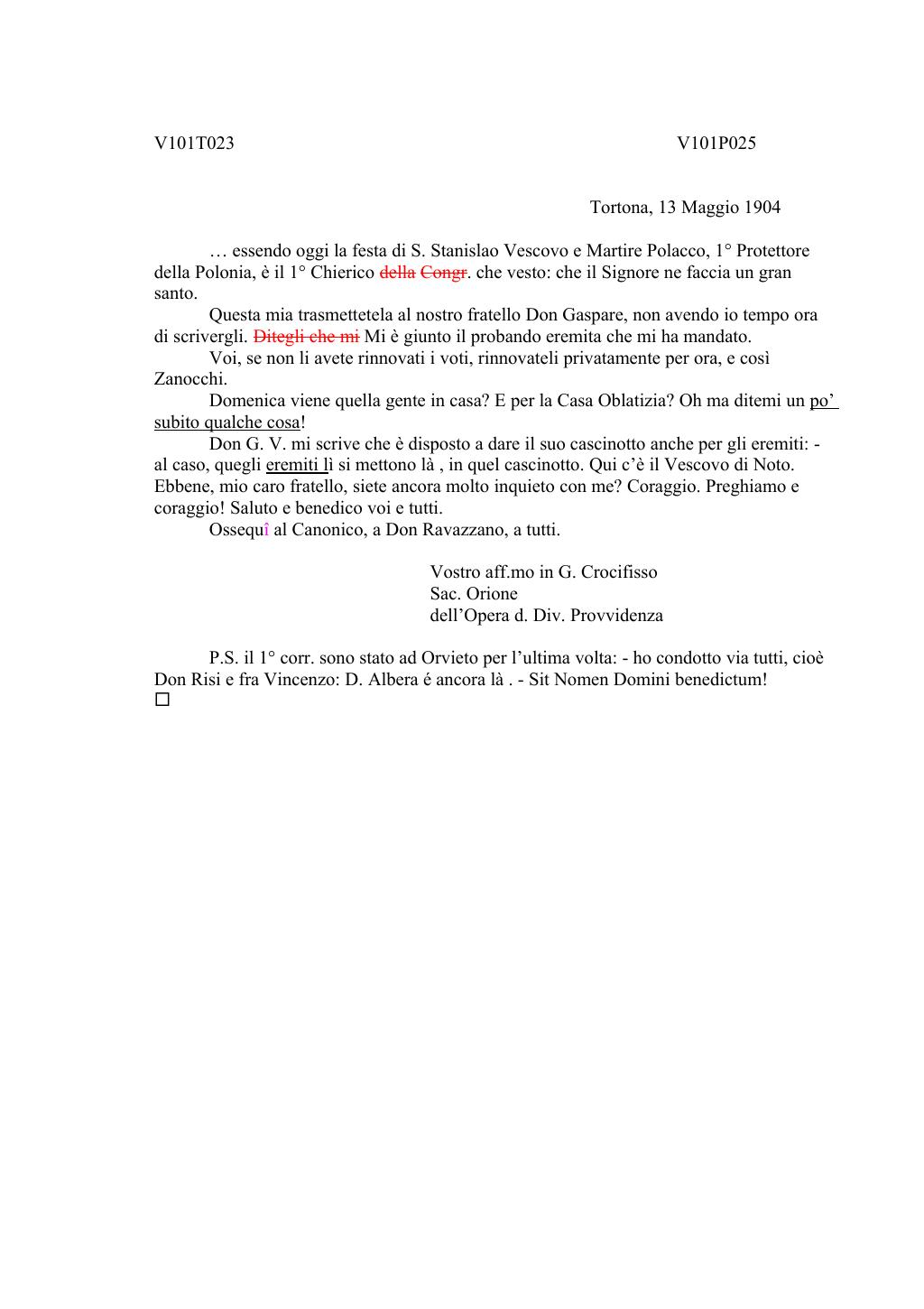 Scritti. Volume 101, pagina 029