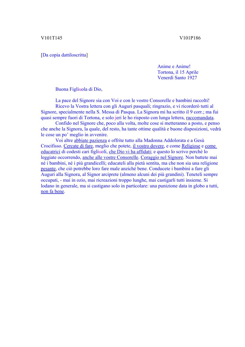 Scritti. Volume 101, pagina 205