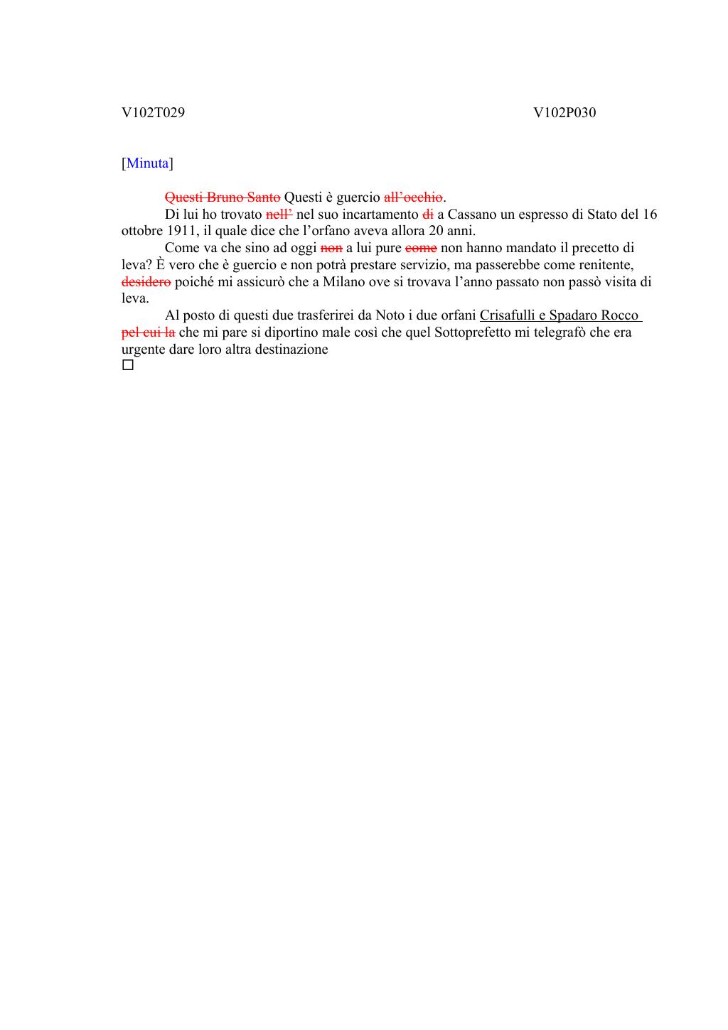 Scritti. Volume 102, pagina 036