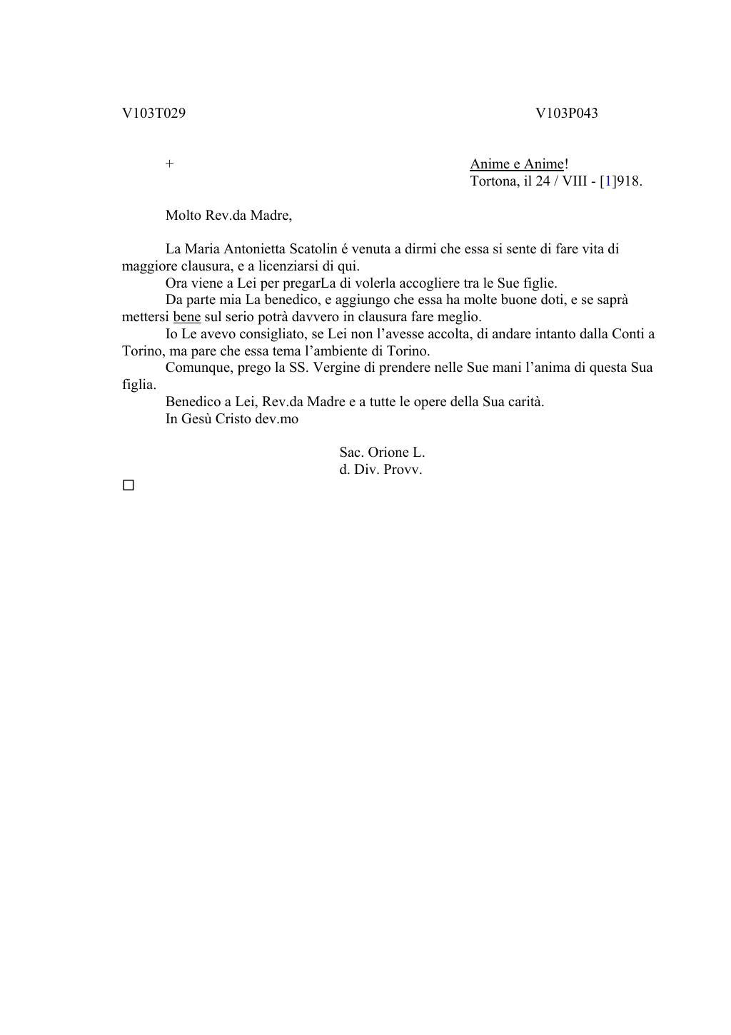 Scritti. Volume 103, pagina 045