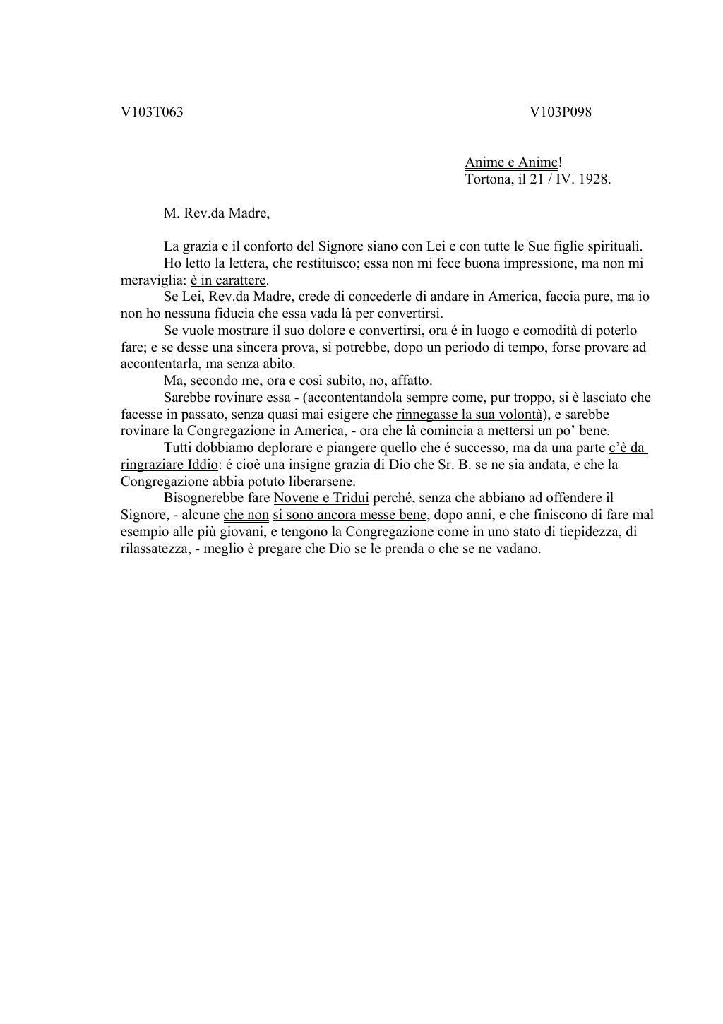 Scritti. Volume 103, pagina 100