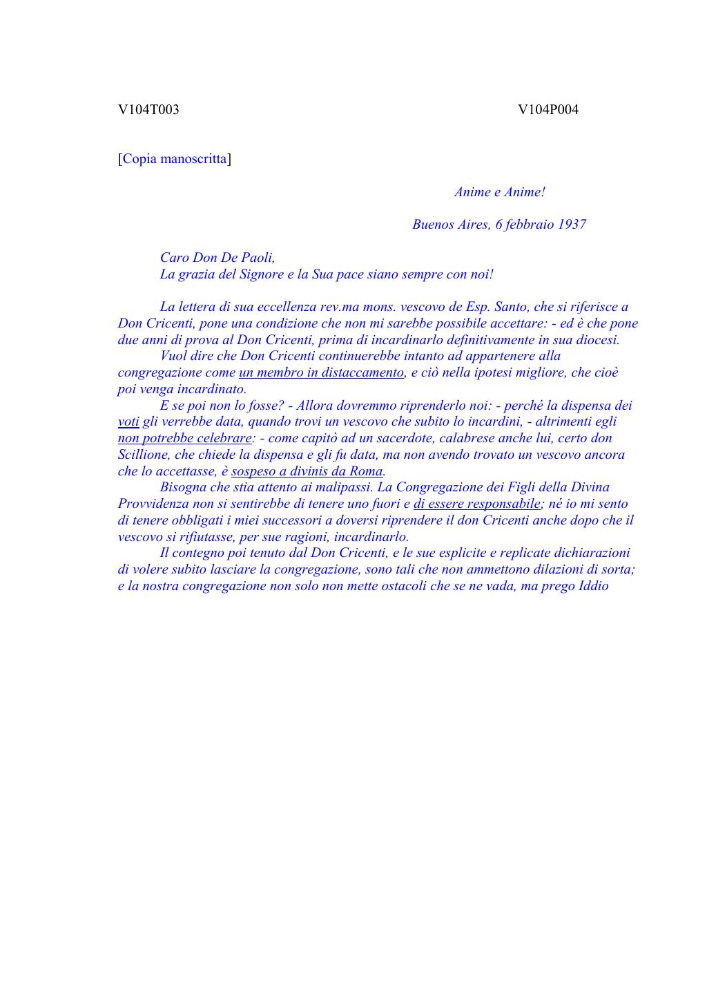 Scritti. Volume 104, pagina 005