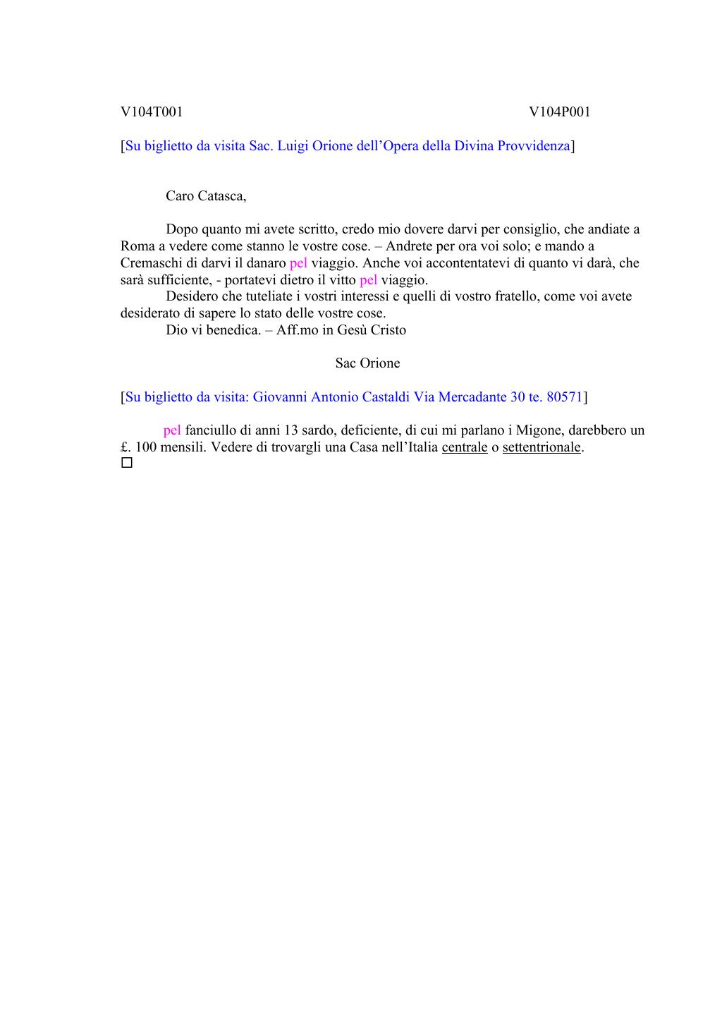 Scritti. Volume 104, pagina 042