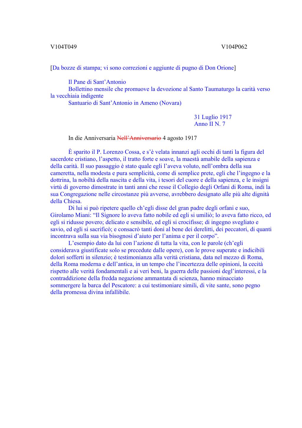 Scritti. Volume 104, pagina 066